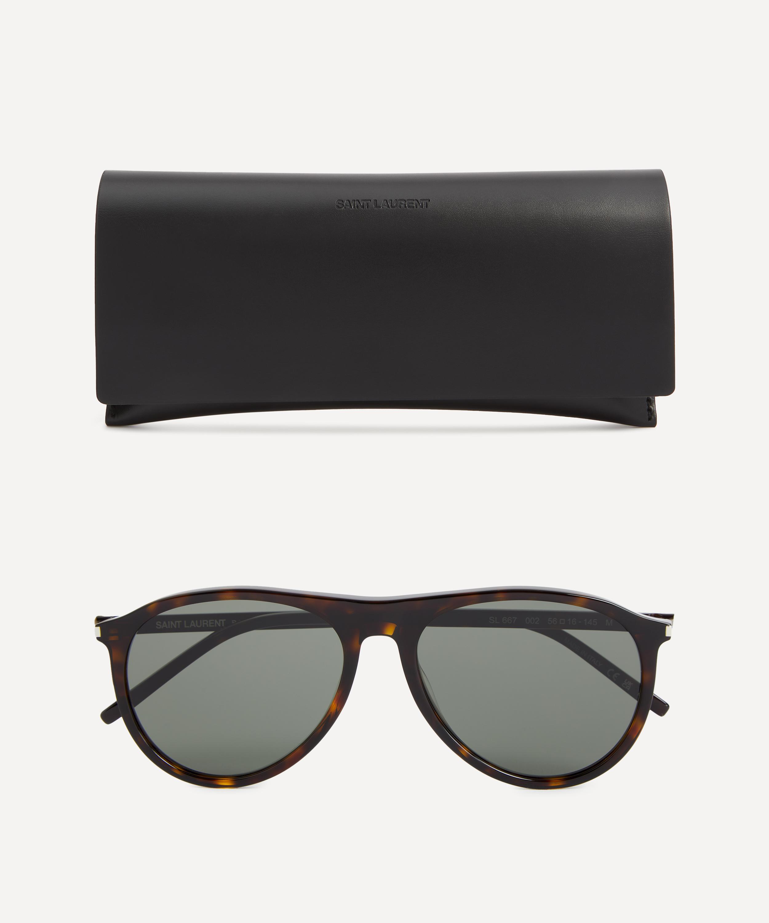 Saint Laurent - Aviator Sunglasses image number 3