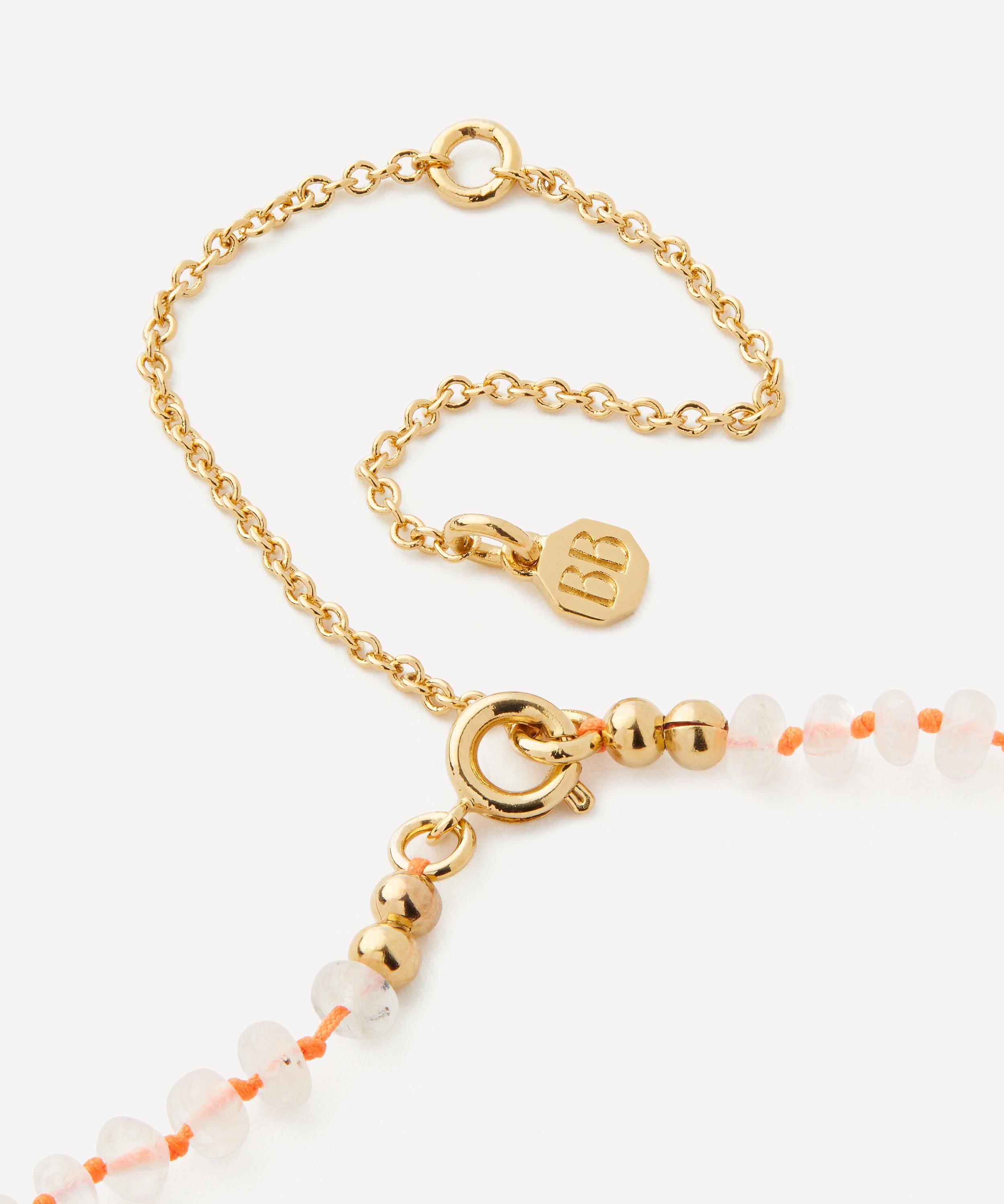 Bon Bon Jewellery Club - 14ct Gold-Plated Vermeil New Beginnings Bead Necklace image number 2