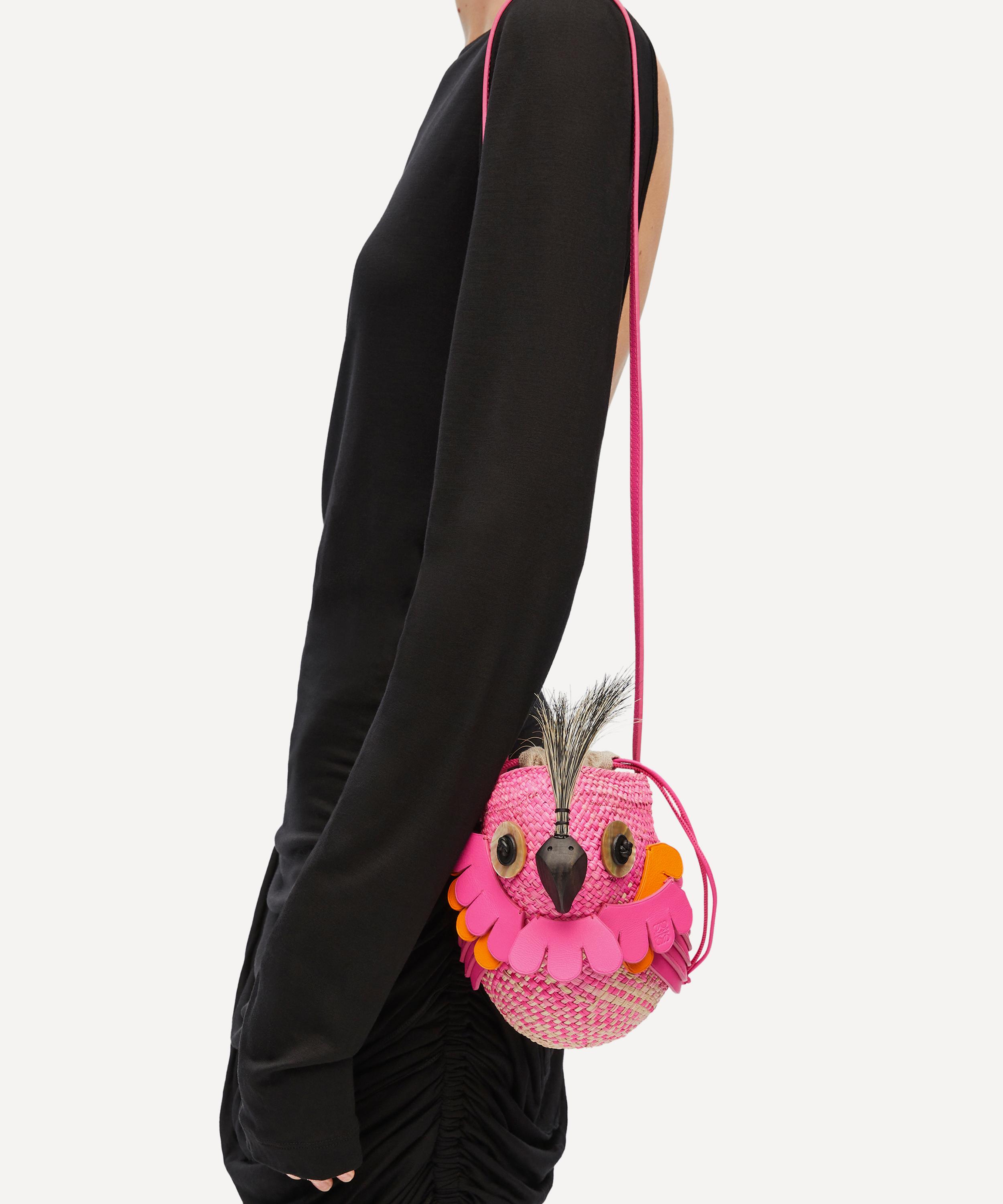 Loewe Fuchsia Bird Cross-Body Bag | Liberty