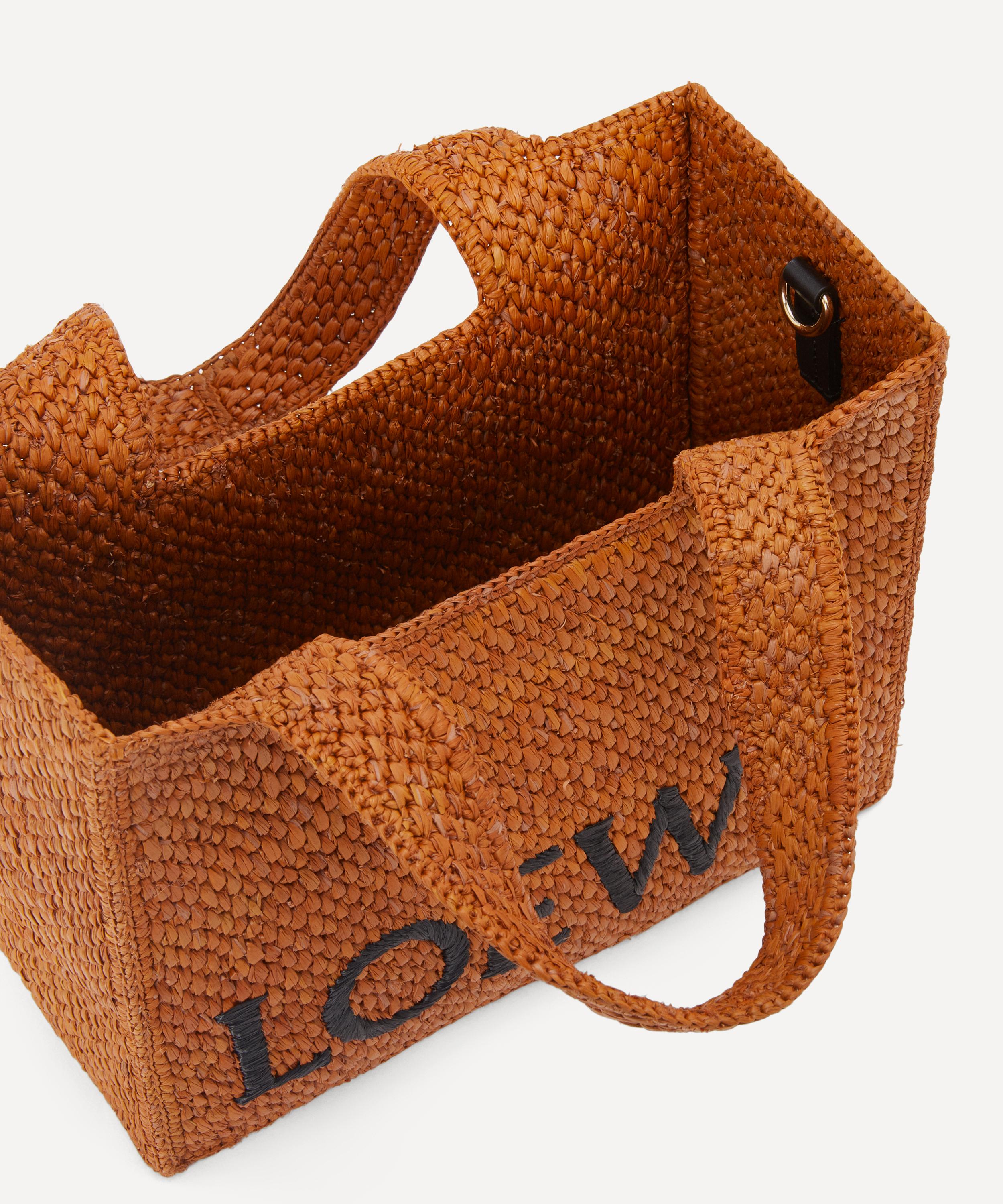 Loewe - Small Honey Gold Font Tote Bag image number 3