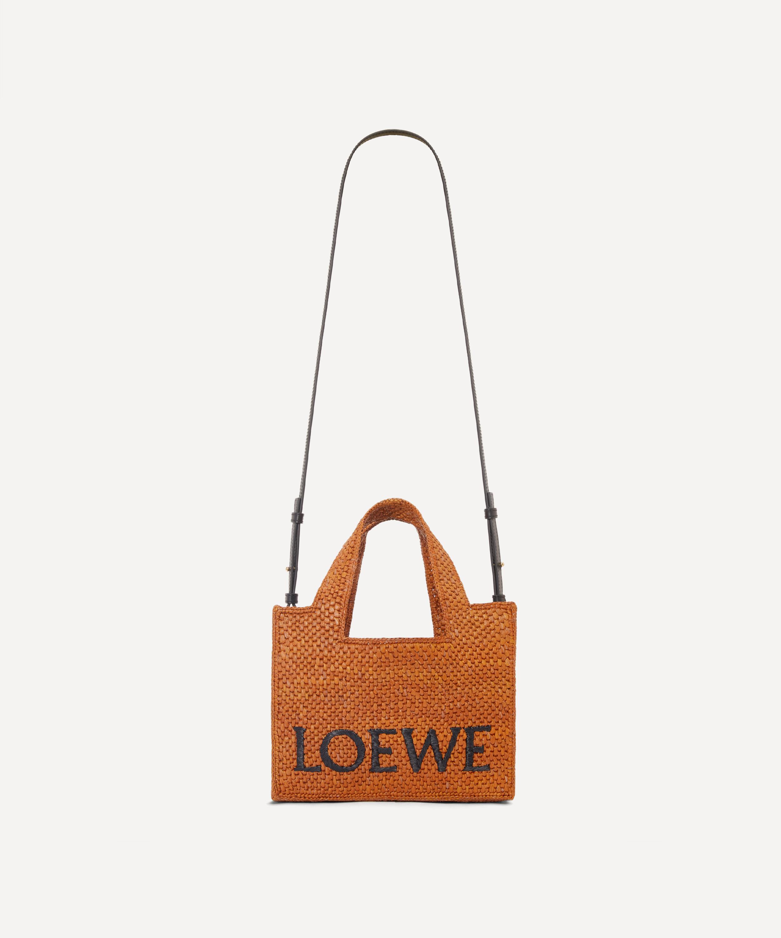 Loewe - Small Honey Gold Font Tote Bag image number 4