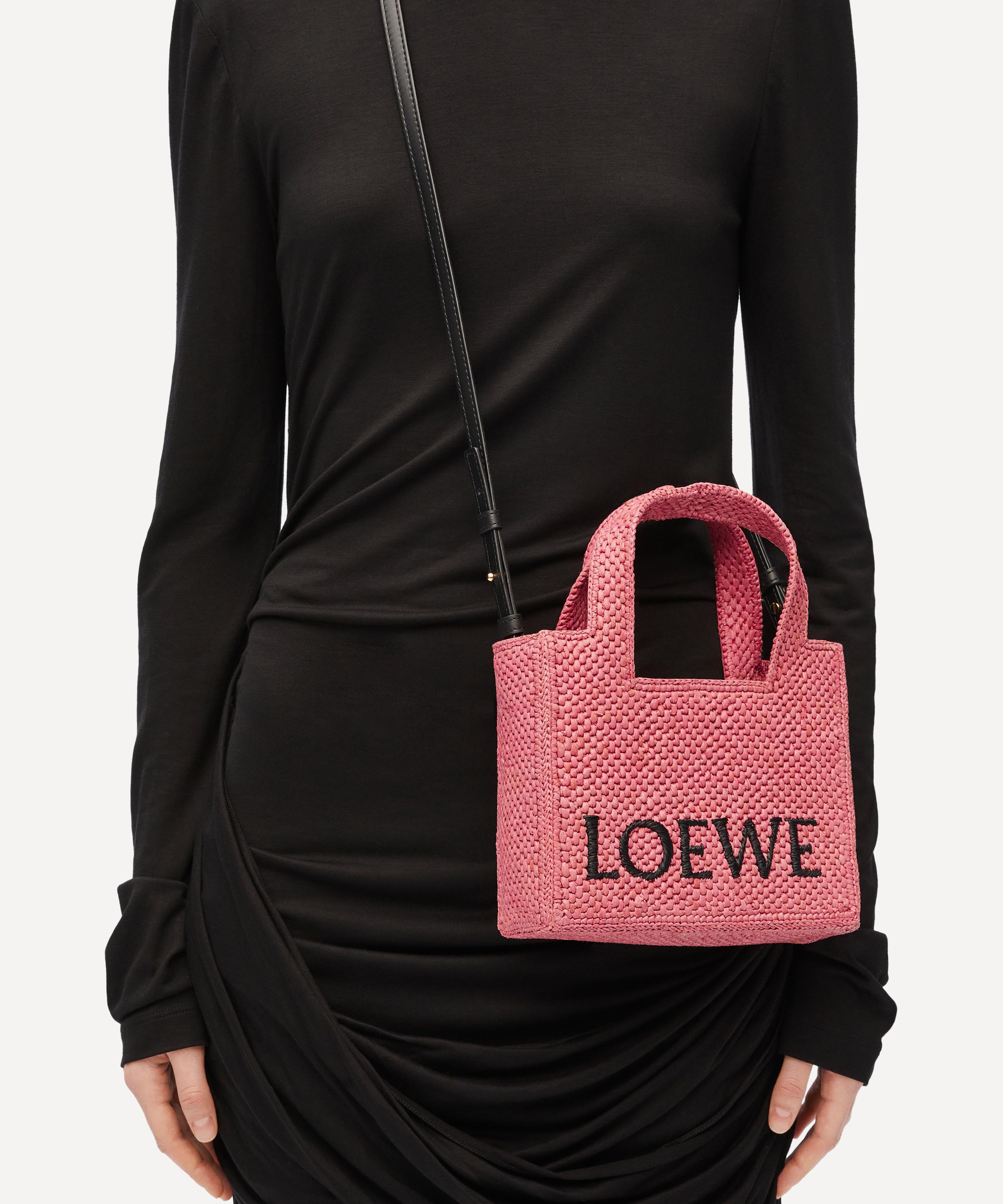 Loewe - Mini Sunset Pink Font Tote Bag image number 5
