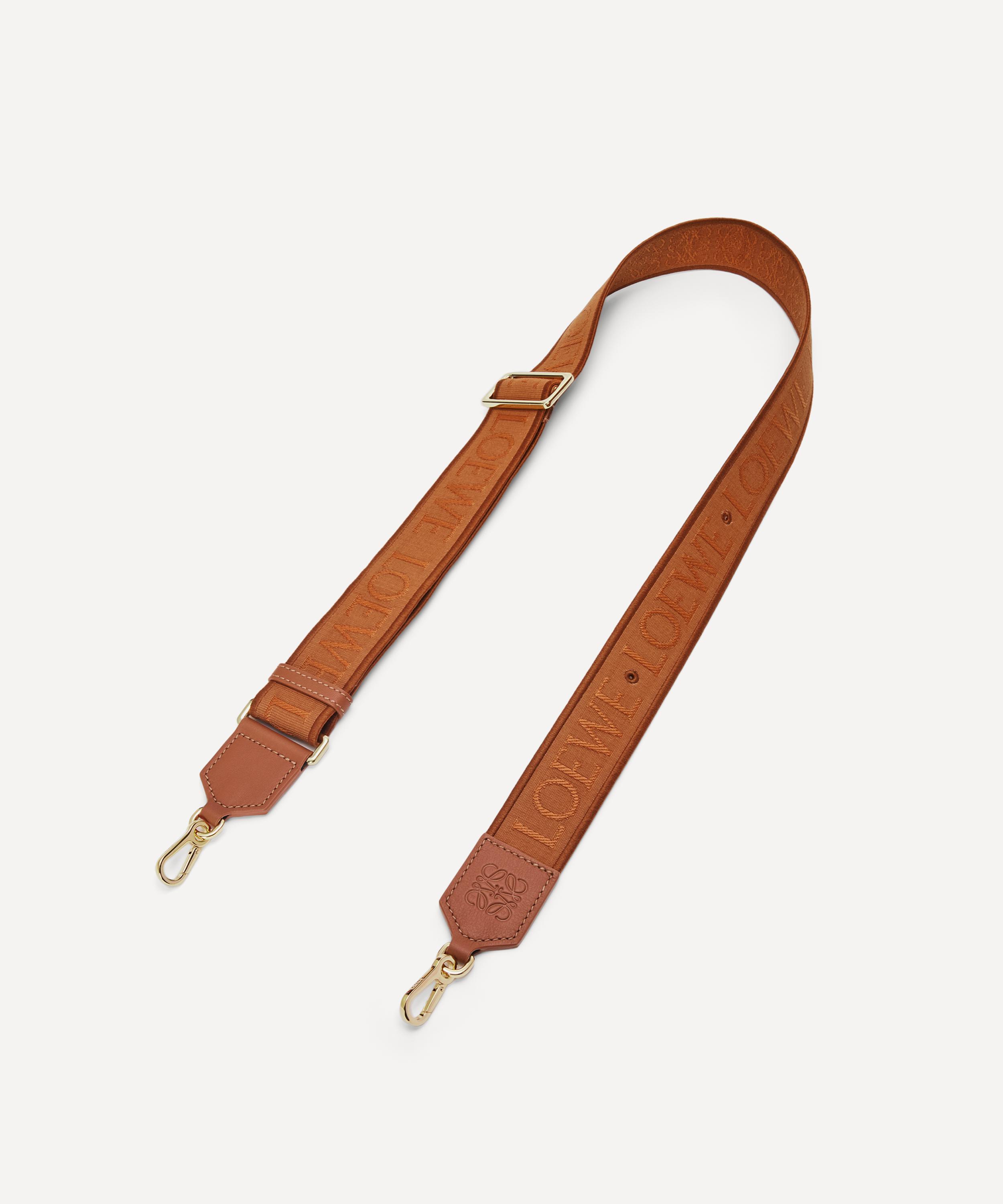 Loewe - Tan Anagram Jacquard Pin Strap image number 0