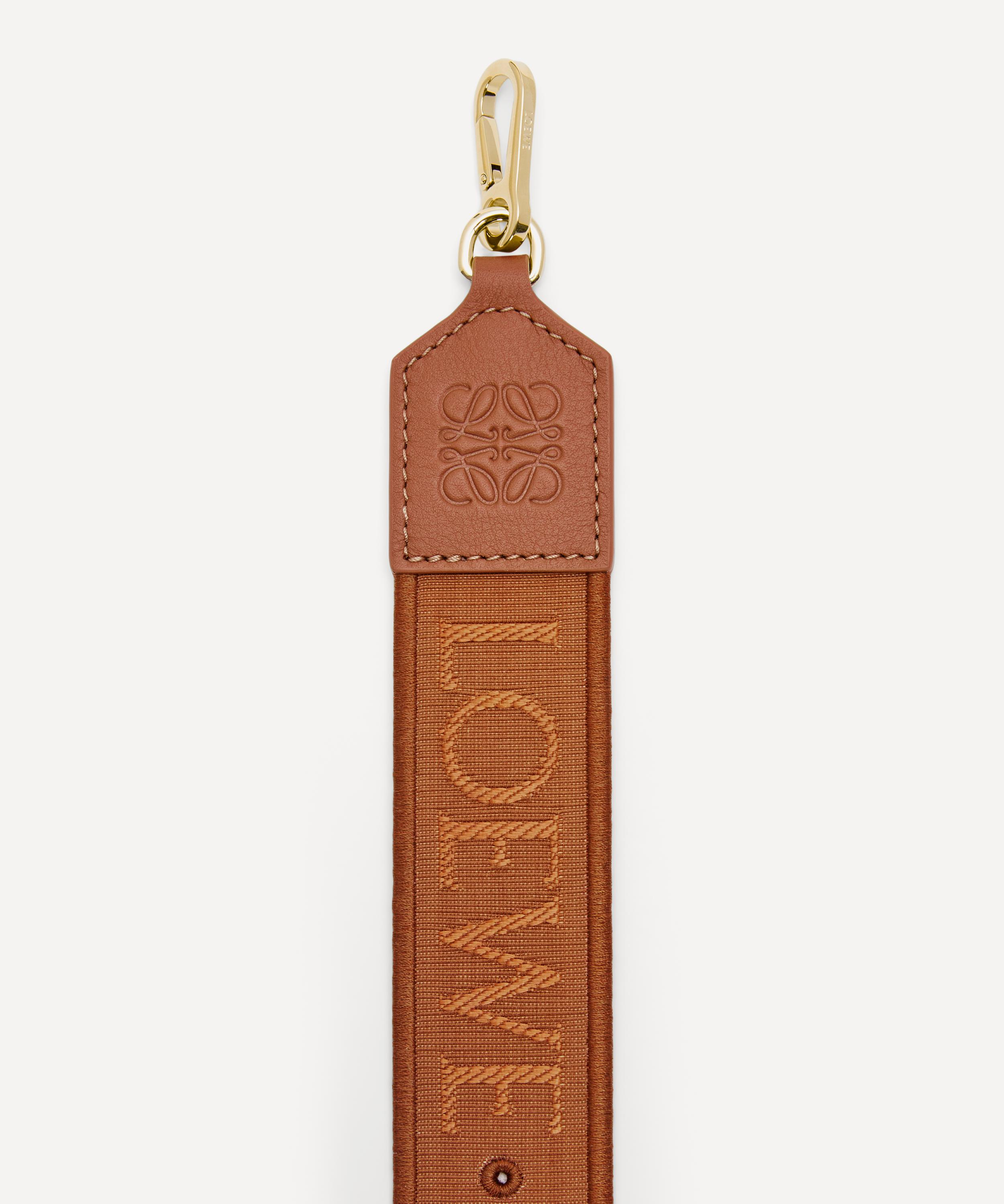 Loewe - Tan Anagram Jacquard Pin Strap image number 1