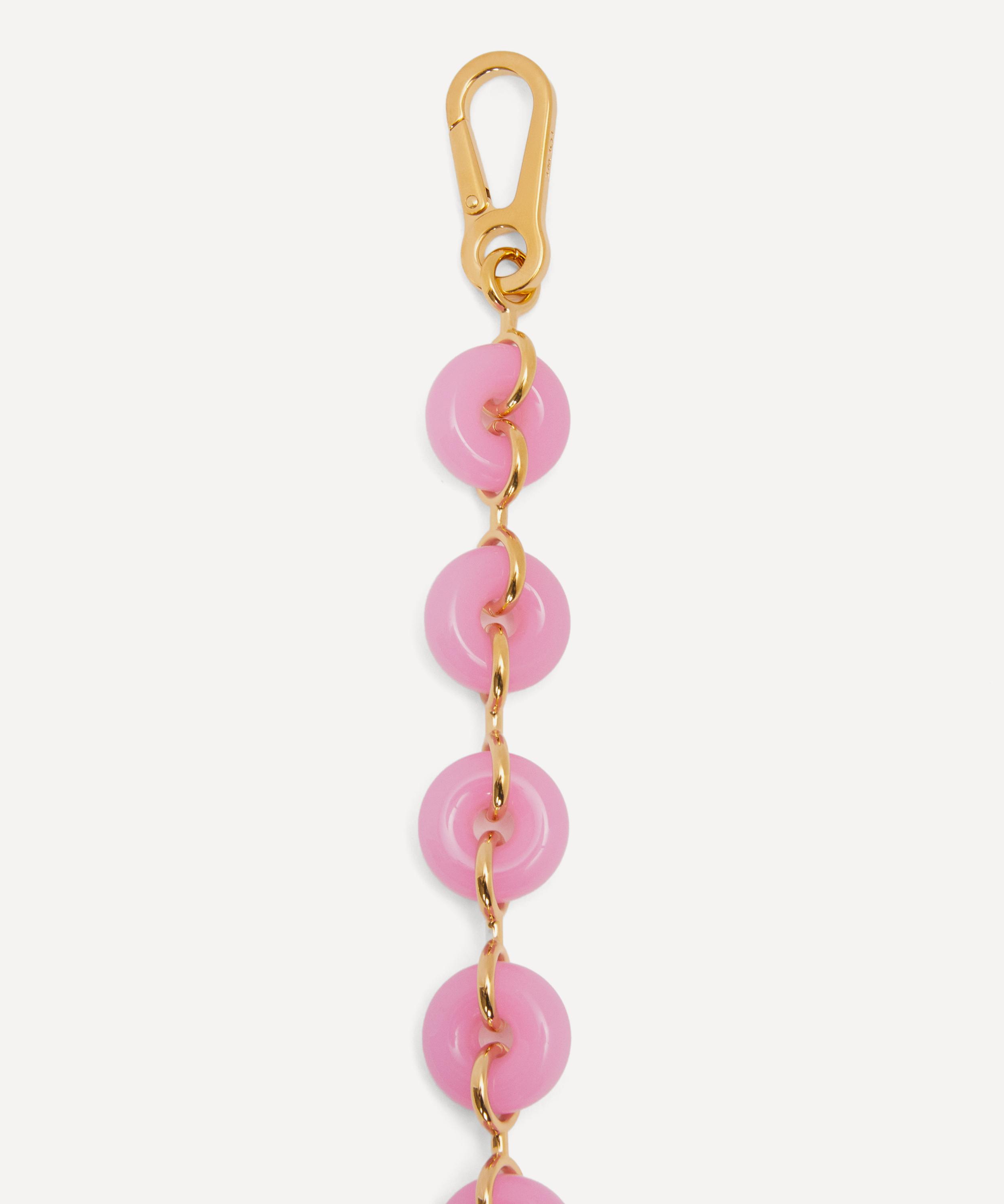 Loewe - Pink Donut Chain Bag Strap image number 1