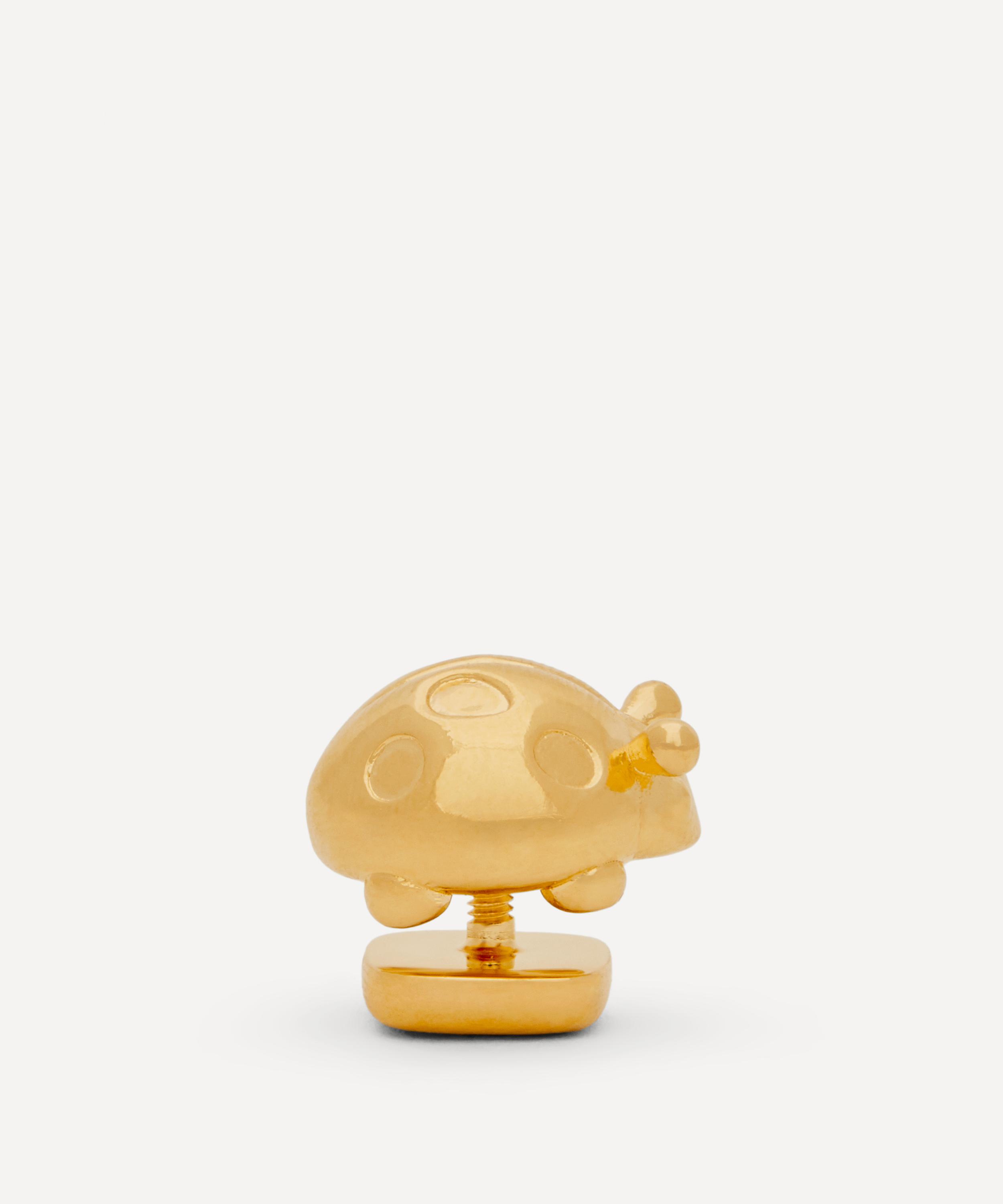 Loewe - Gold-Tone Ladybug Pin image number 0