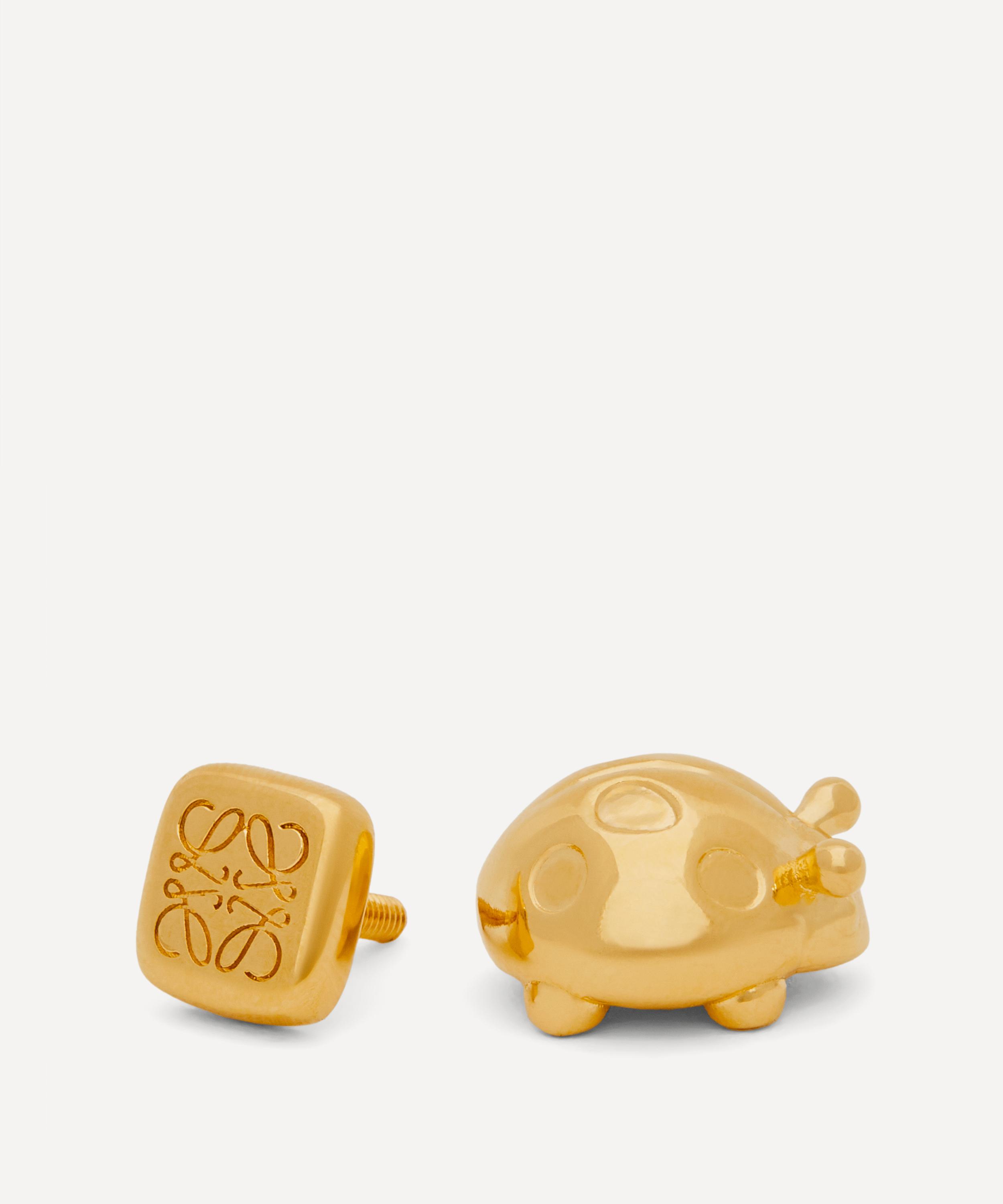 Loewe - Gold-Tone Ladybug Pin image number 2
