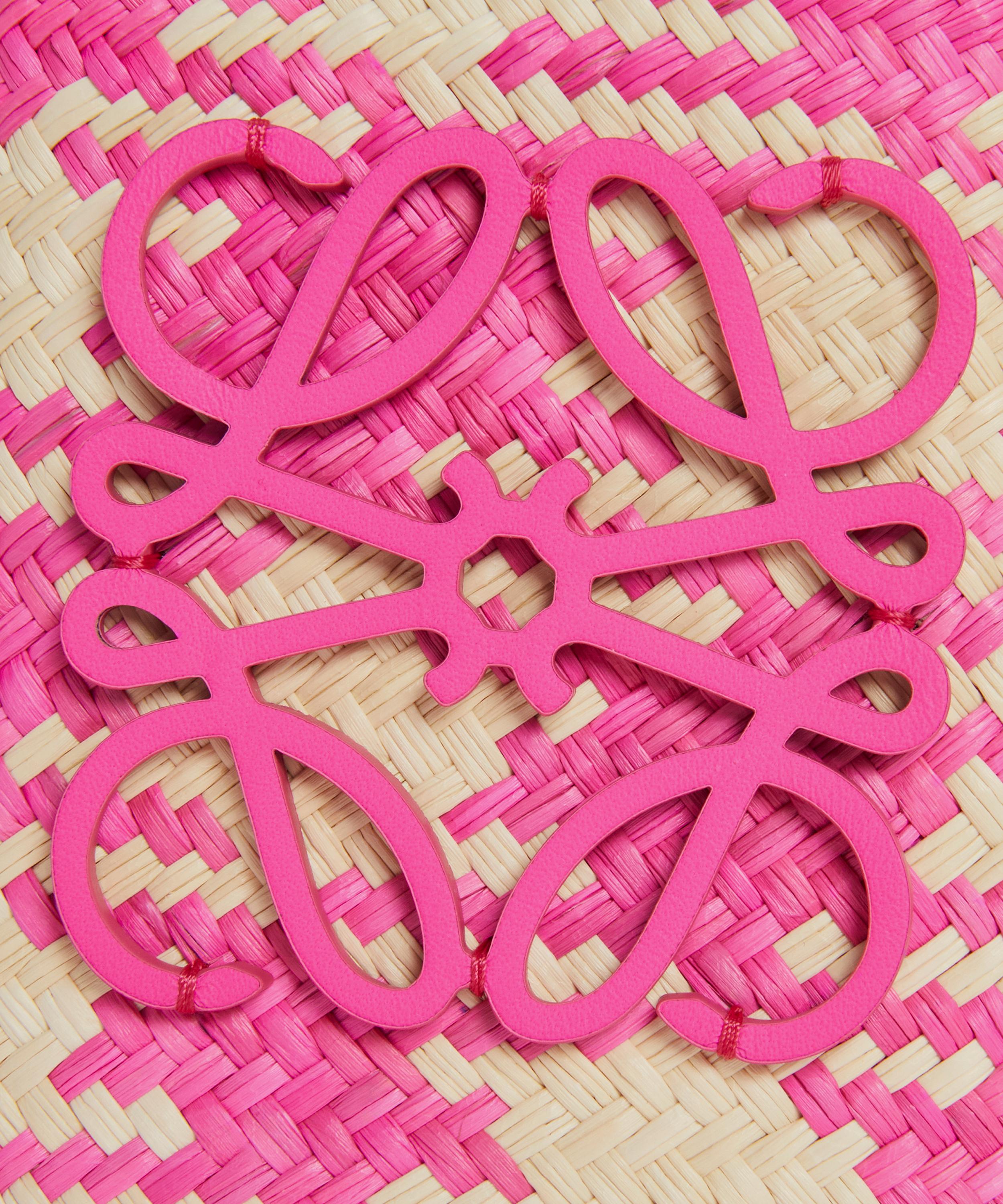 Loewe - Fuchsia Anagram Checks Square Pocket Bag image number 3