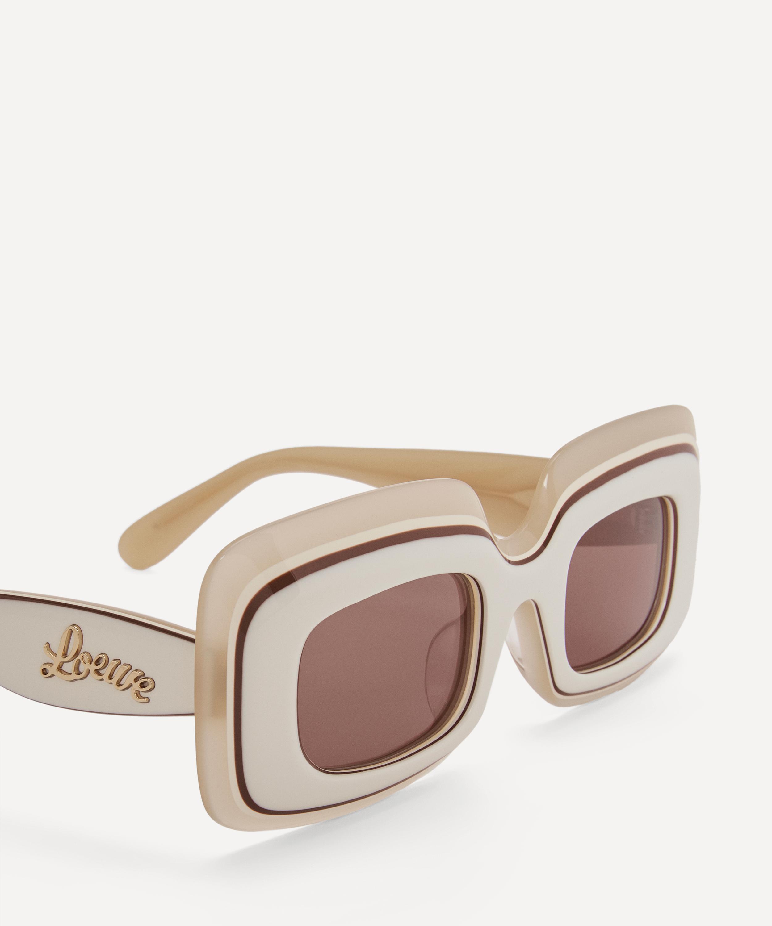 Loewe Multilayer Rectangle Sunglasses | Liberty