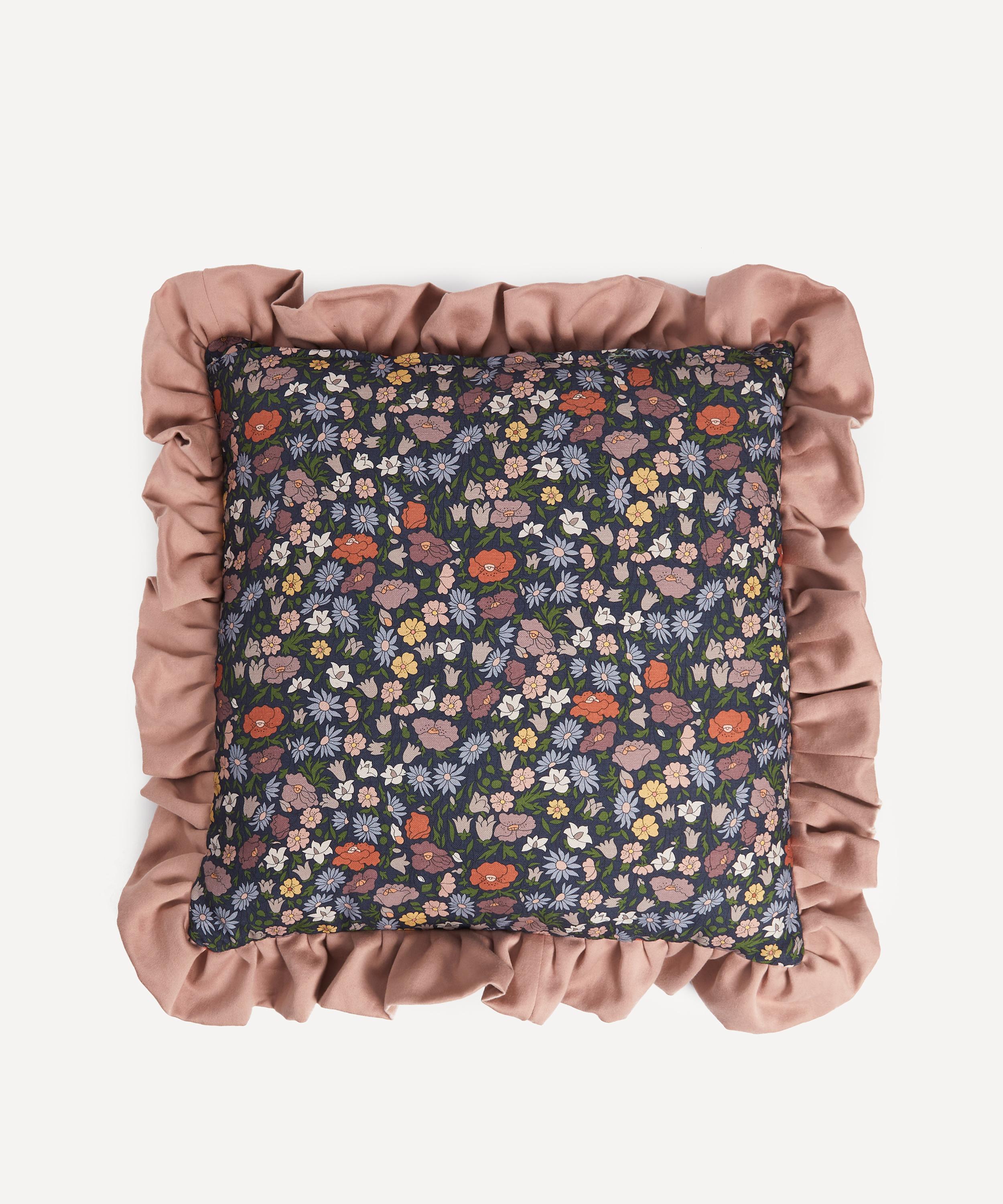 Liberty - Poppy Meadow Canvas Cushion