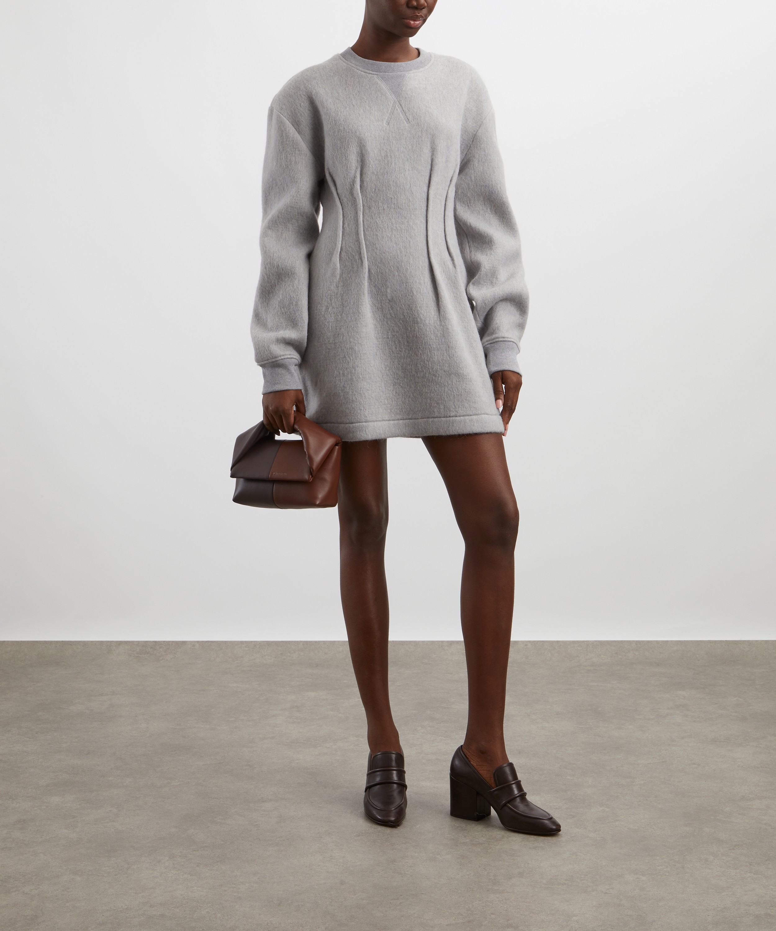 JW Anderson - Hourglass Brushed-Knit Dress image number 1