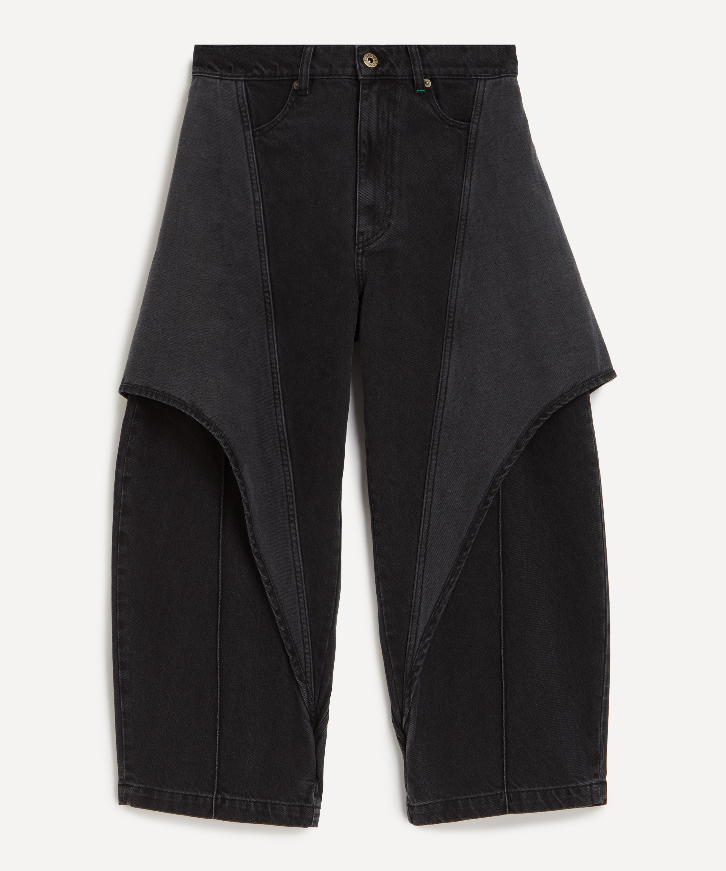 JW Anderson - Cropped Sculptural Jeans