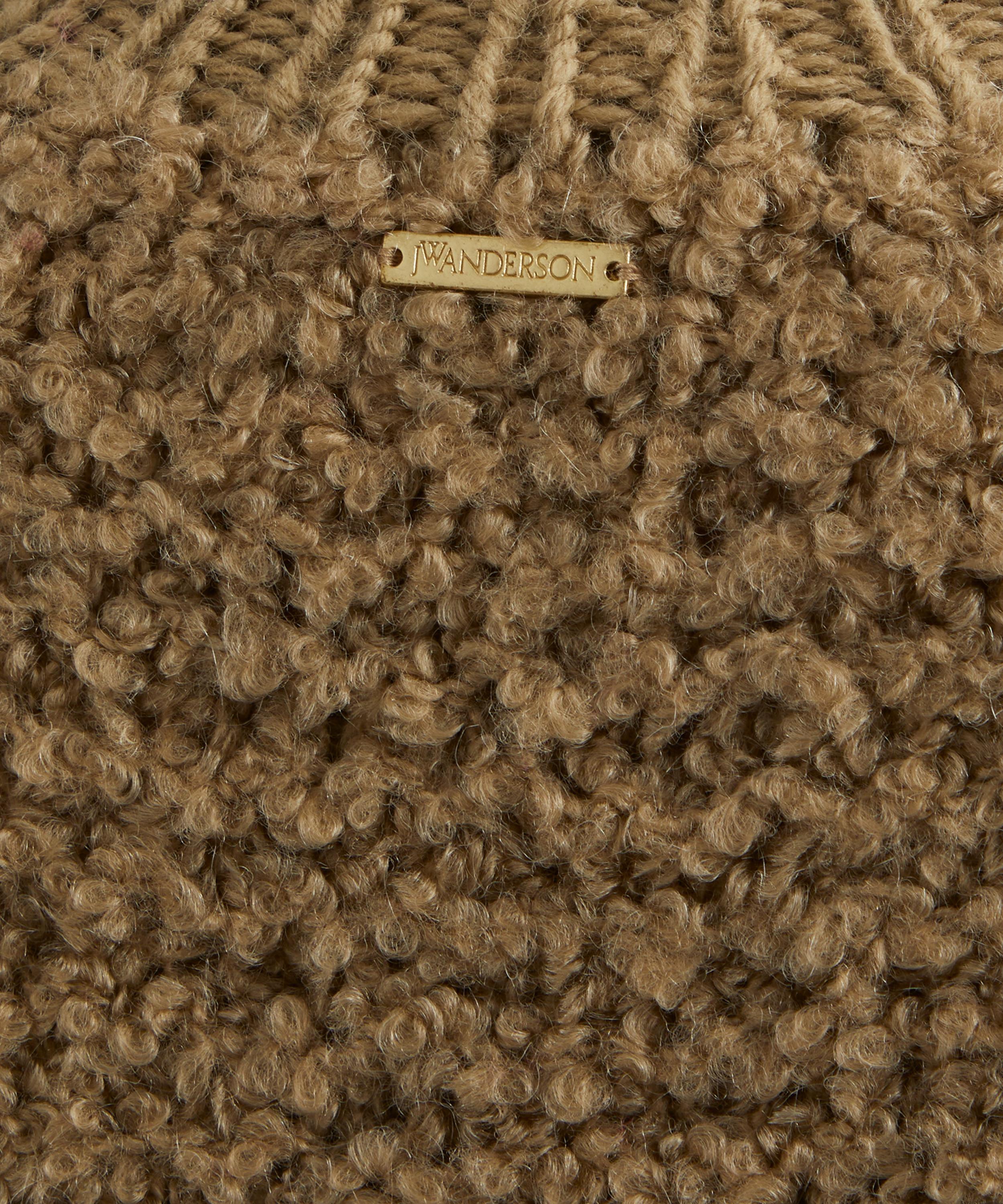 JW Anderson - Bouclé V-Neck Jumper image number 4