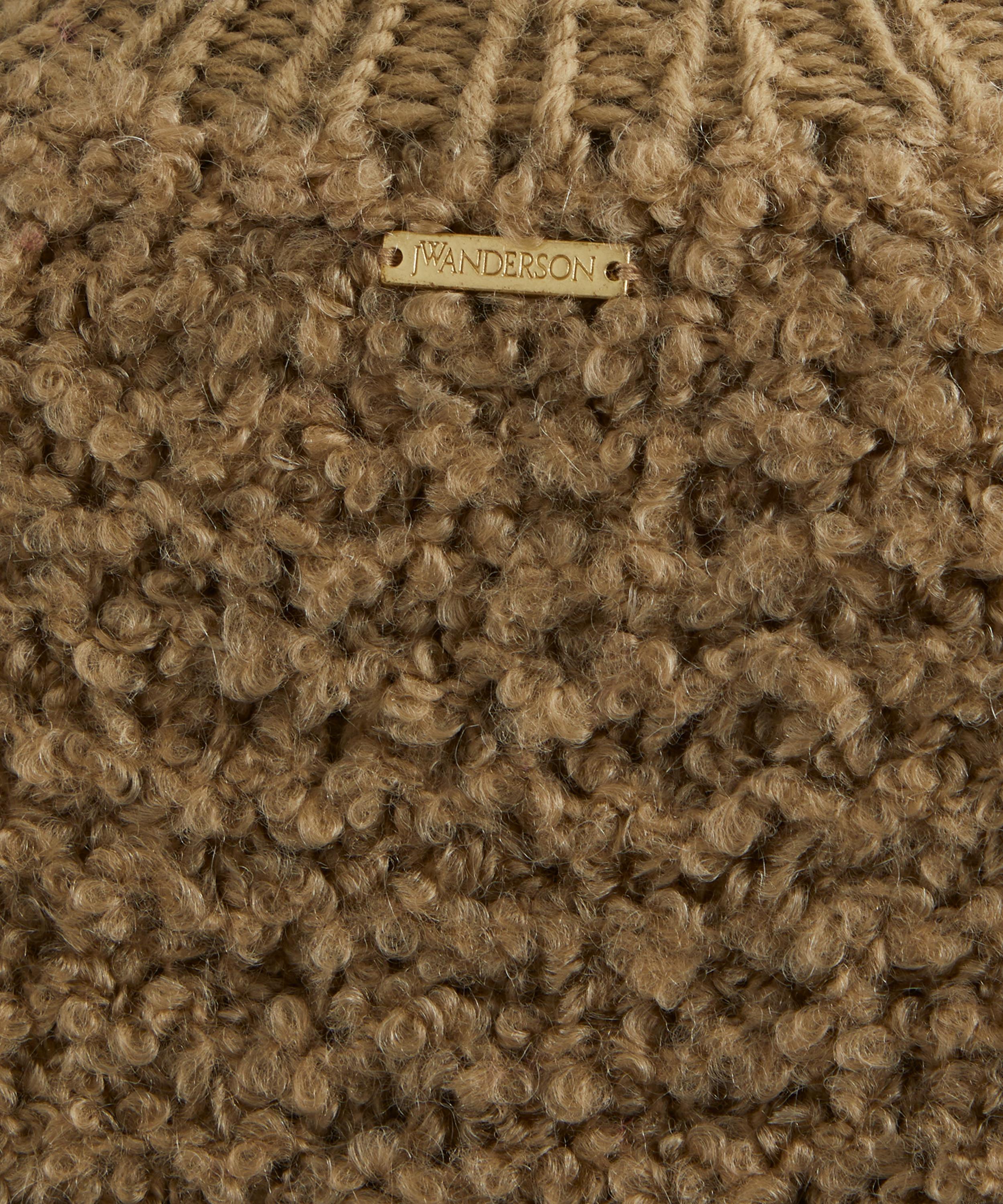 JW Anderson - Bouclé V-Neck Jumper image number 4