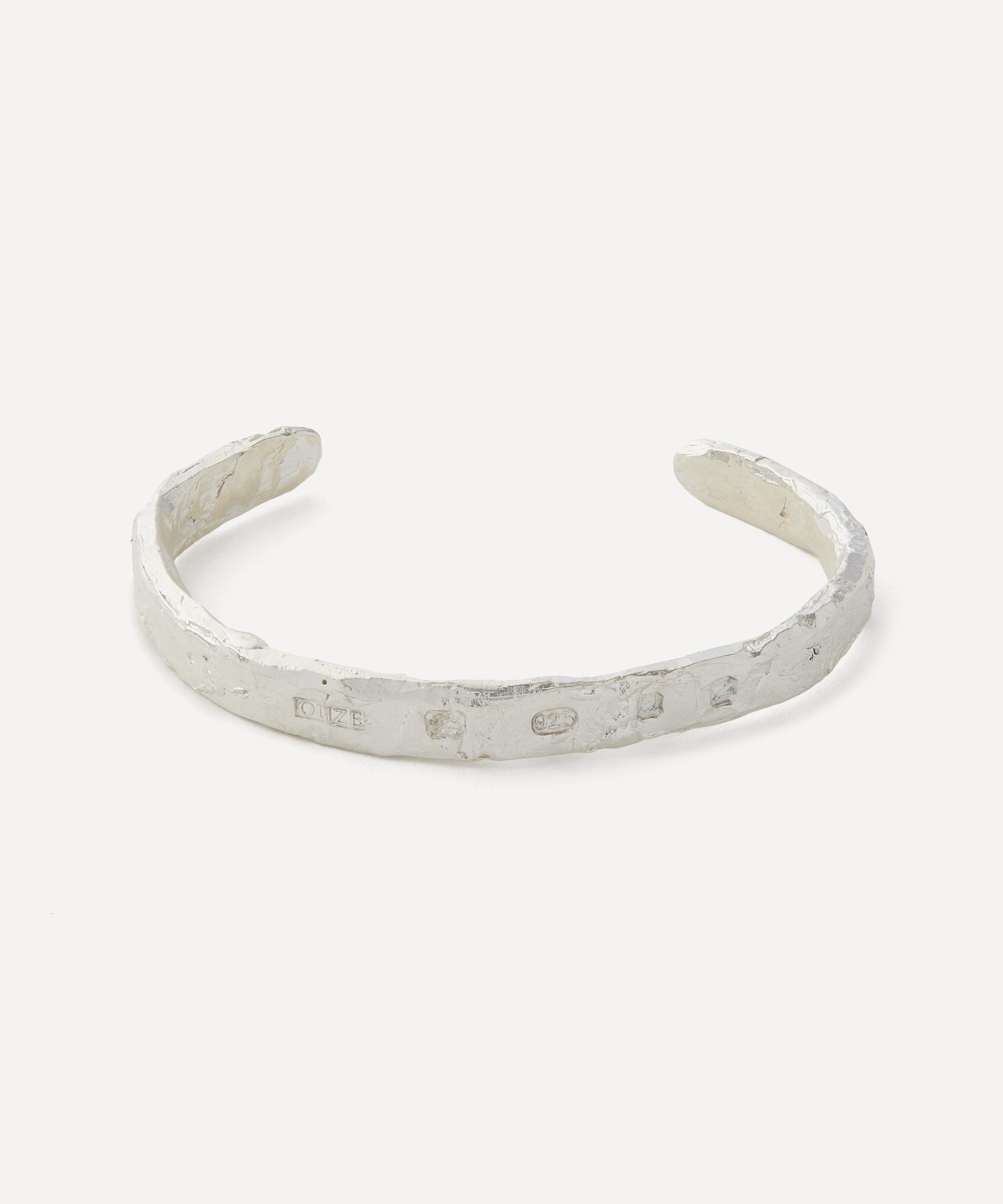 The Ouze - Sterling Silver Hallmark Cuff Bracelet image number 0