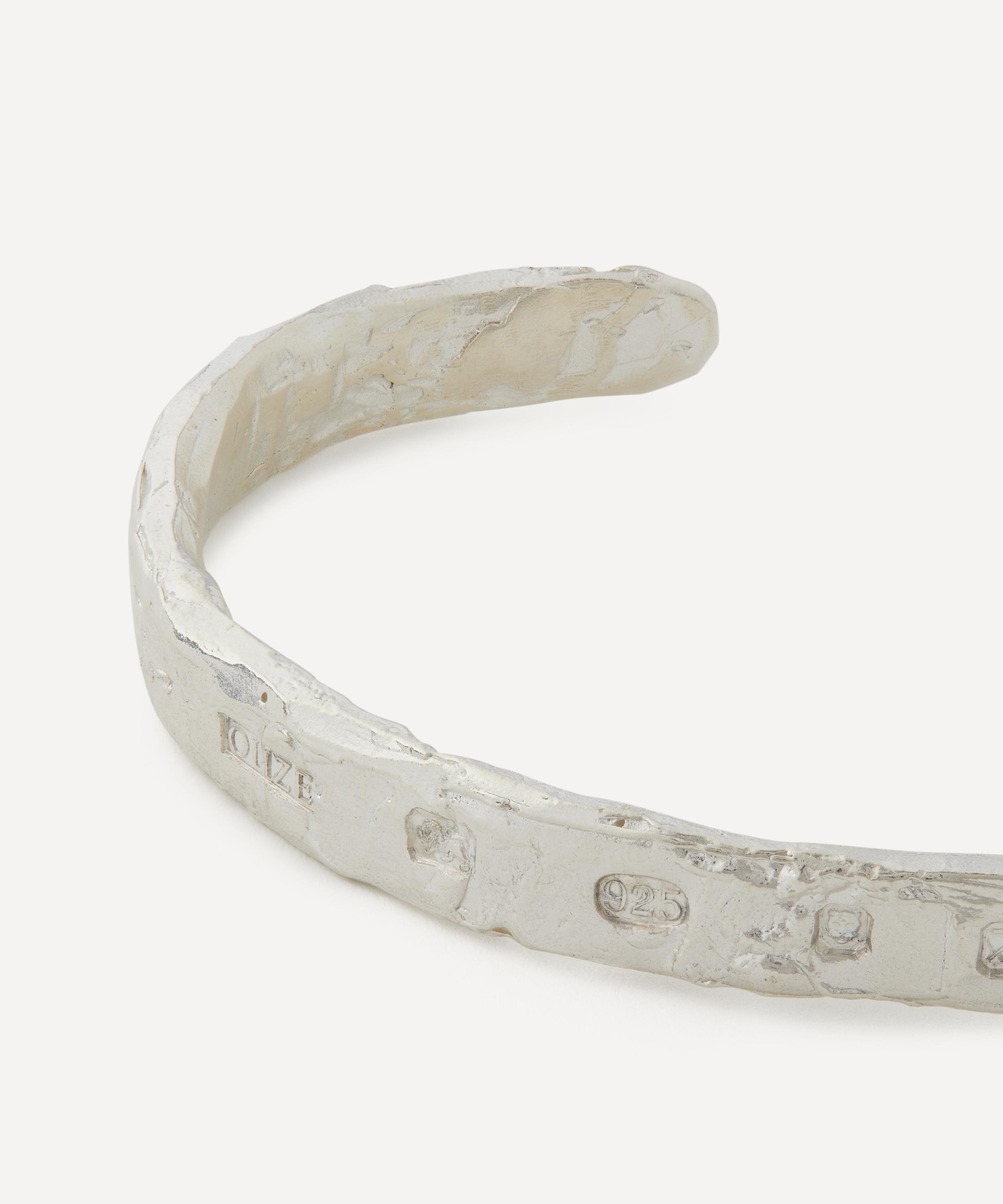 The Ouze - Sterling Silver Hallmark Cuff Bracelet image number 1