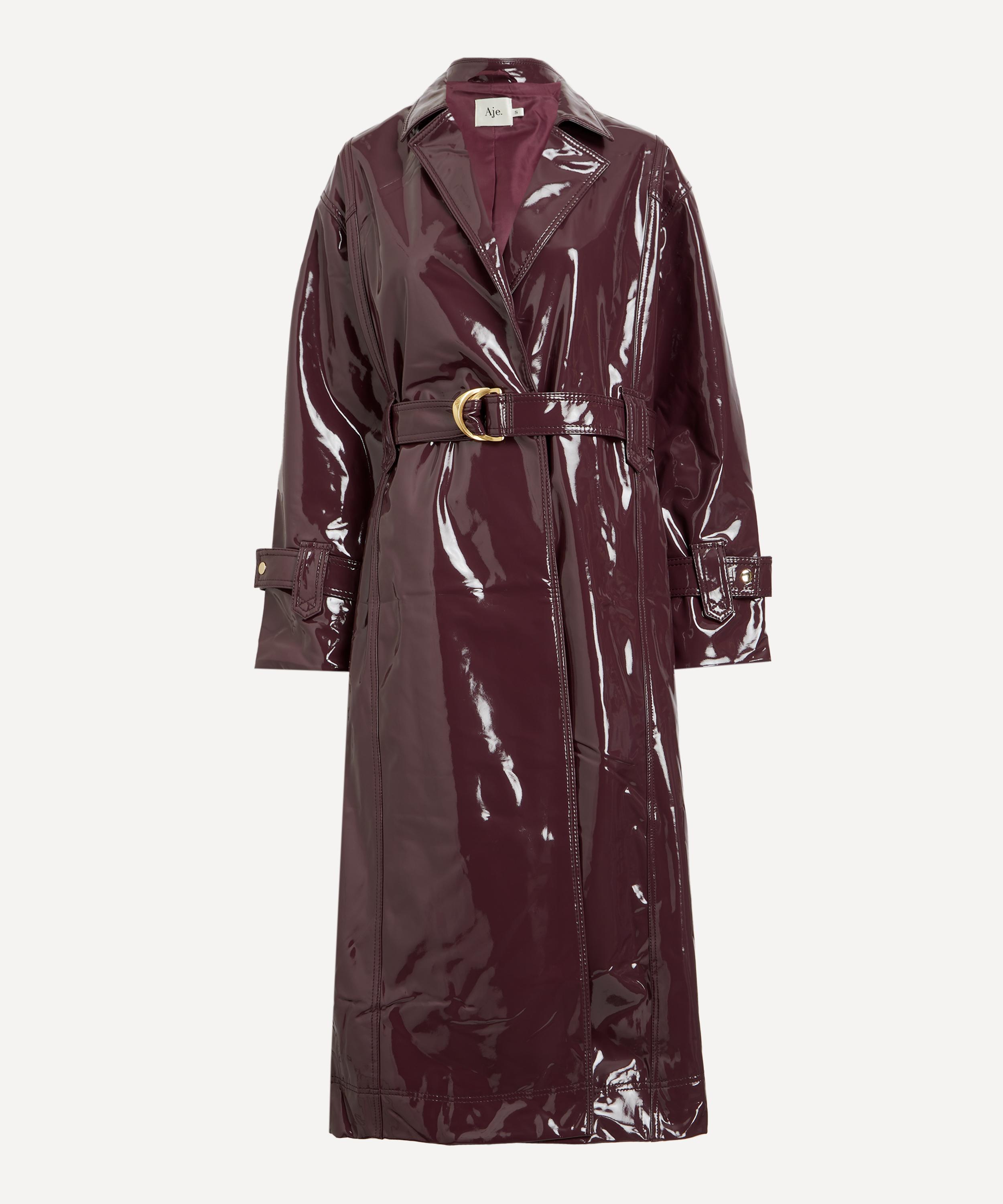 Aje - Verve Mulberry Trench Coat image number 0