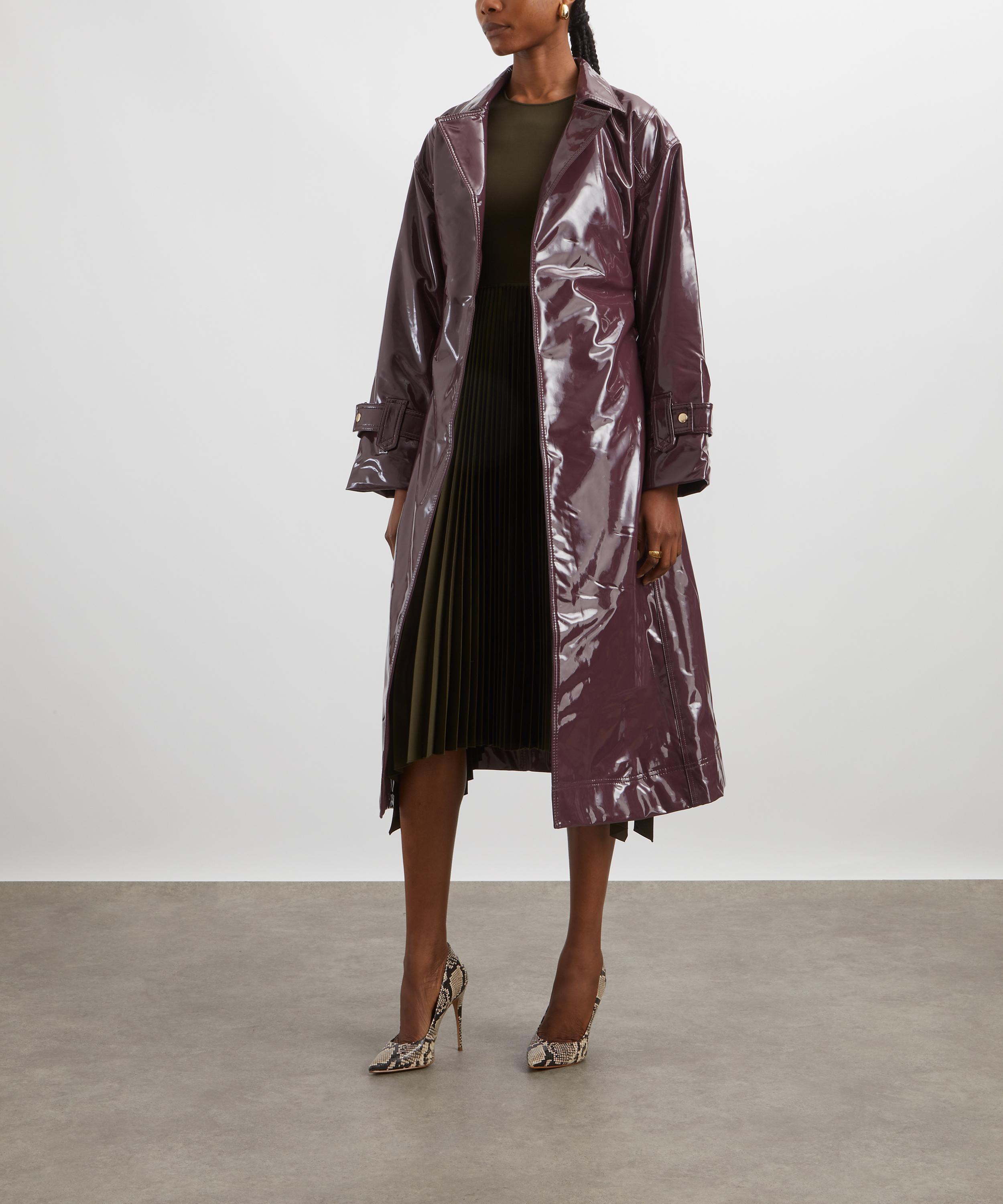 Aje - Verve Mulberry Trench Coat image number 1