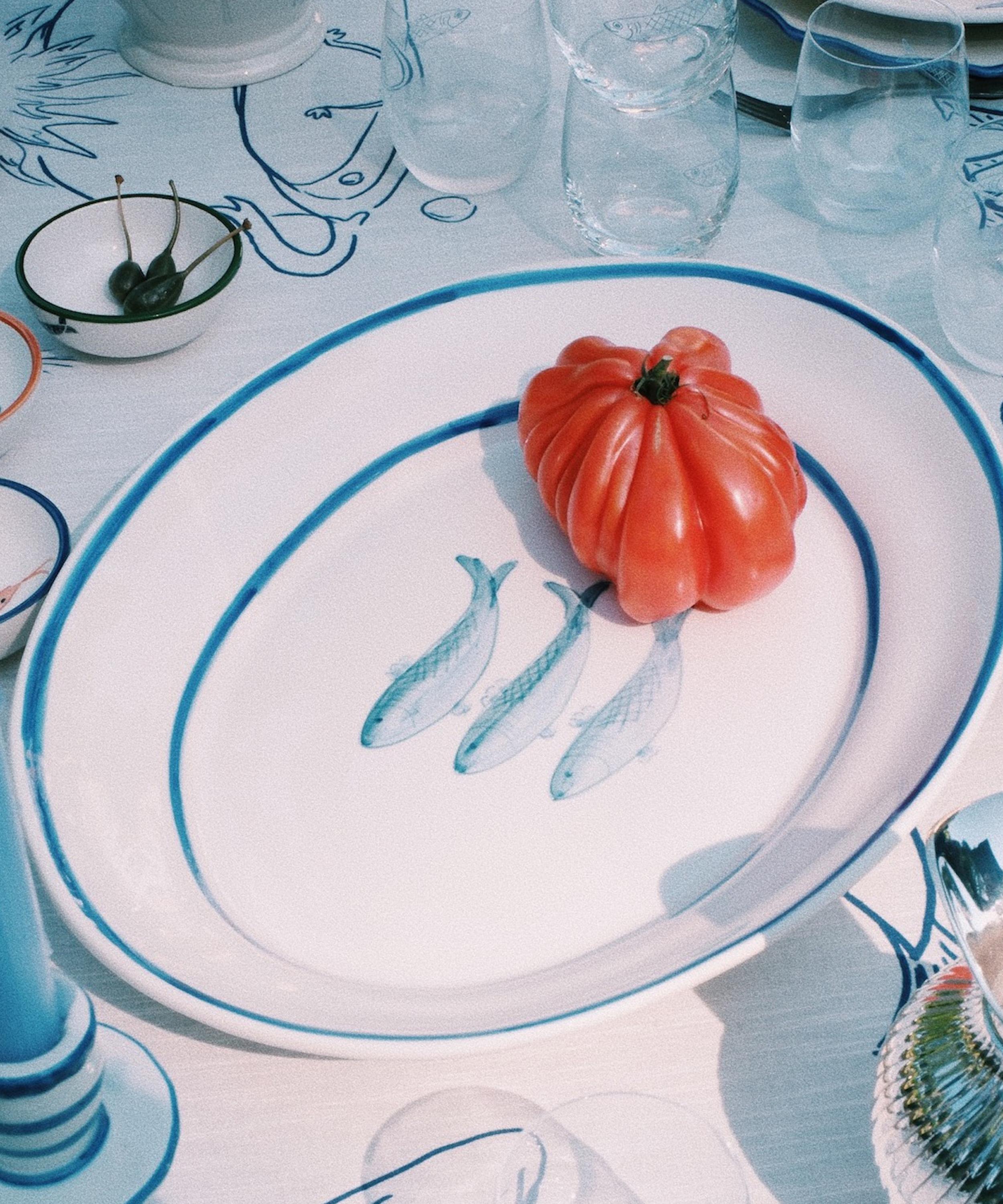 Anna + Nina - Sardine Serving Platter image number 1