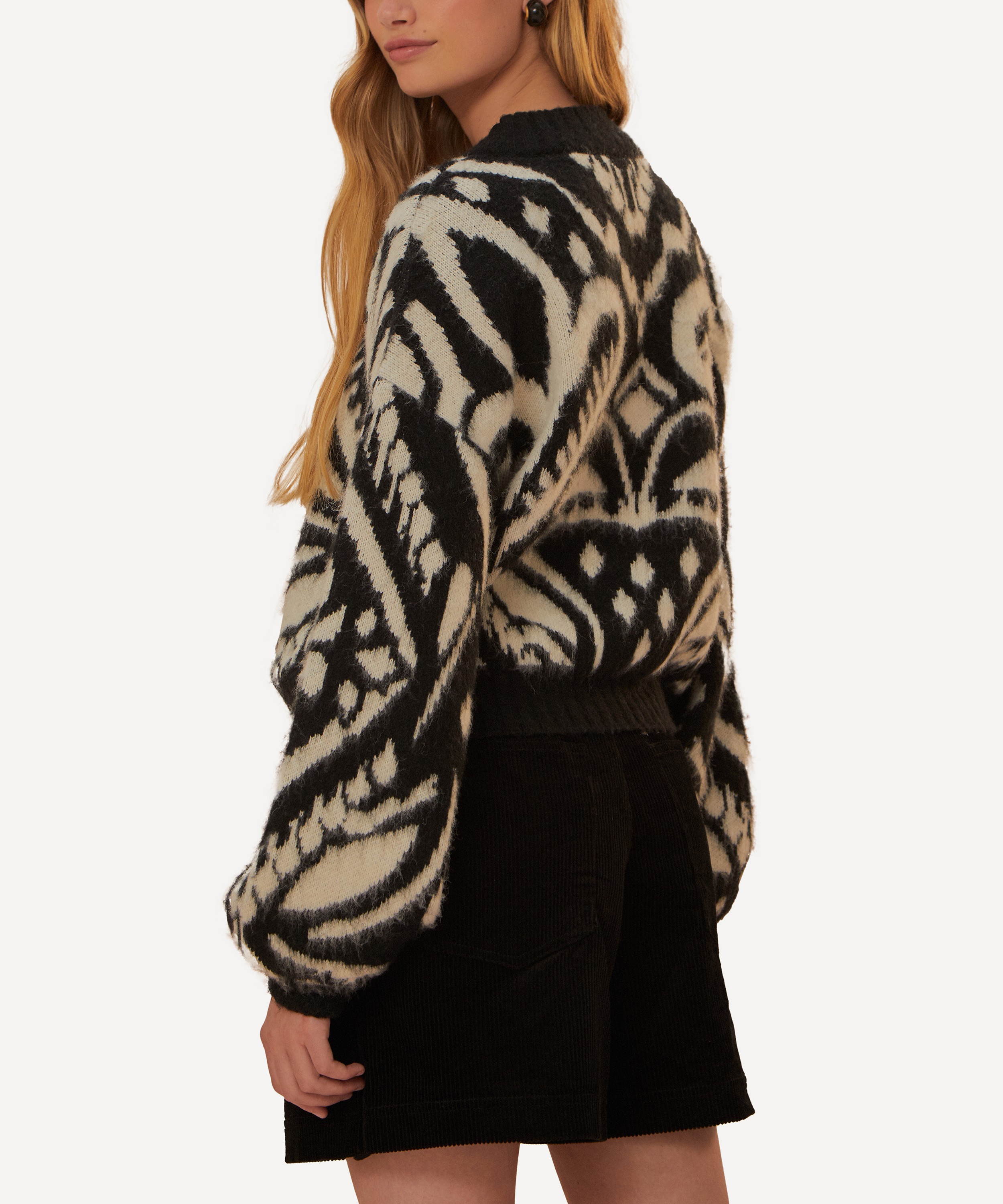 FARM Rio - Pineapple Ikat Knit Jumper image number 1