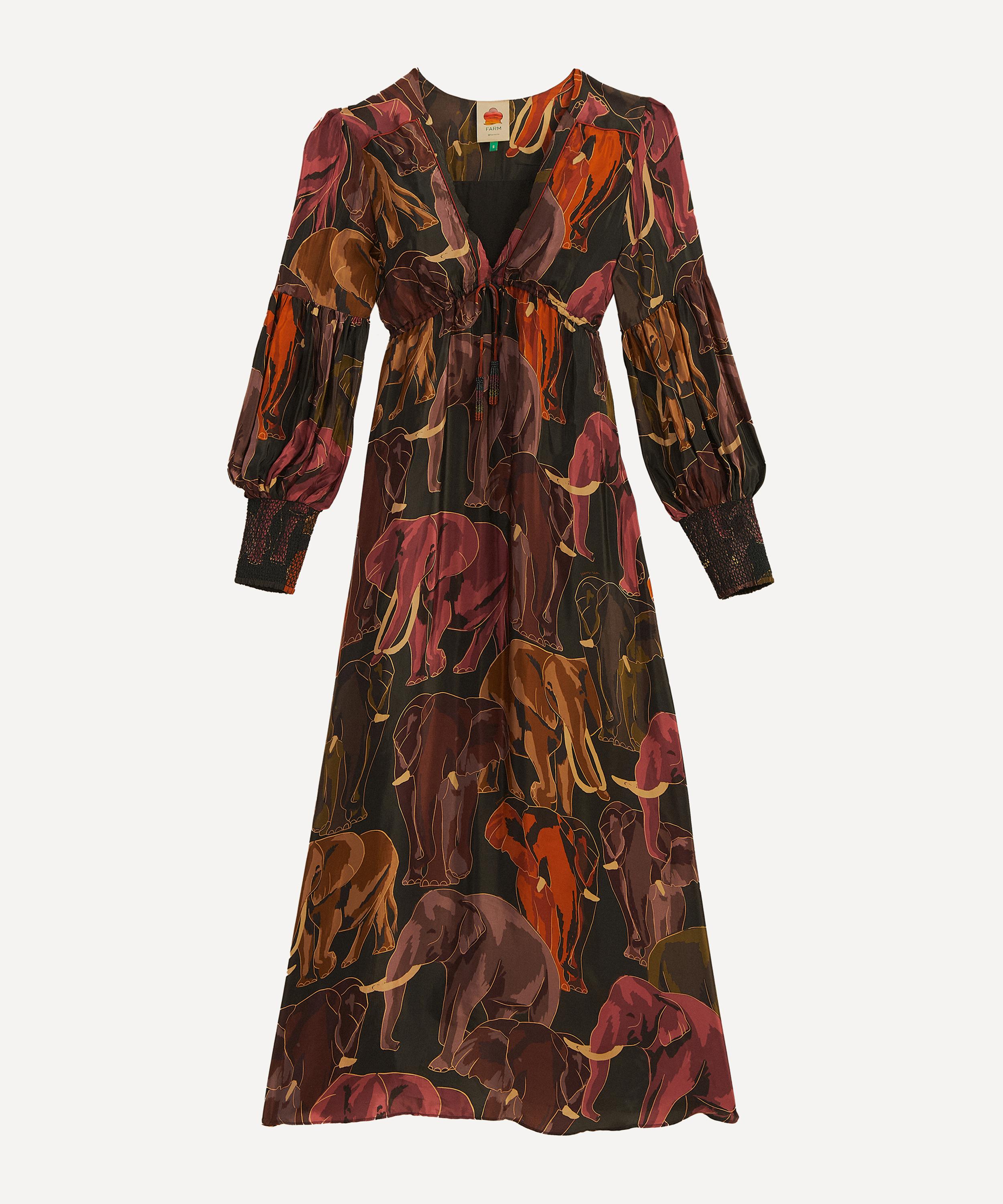 FARM Rio - Elephants Maxi Dress