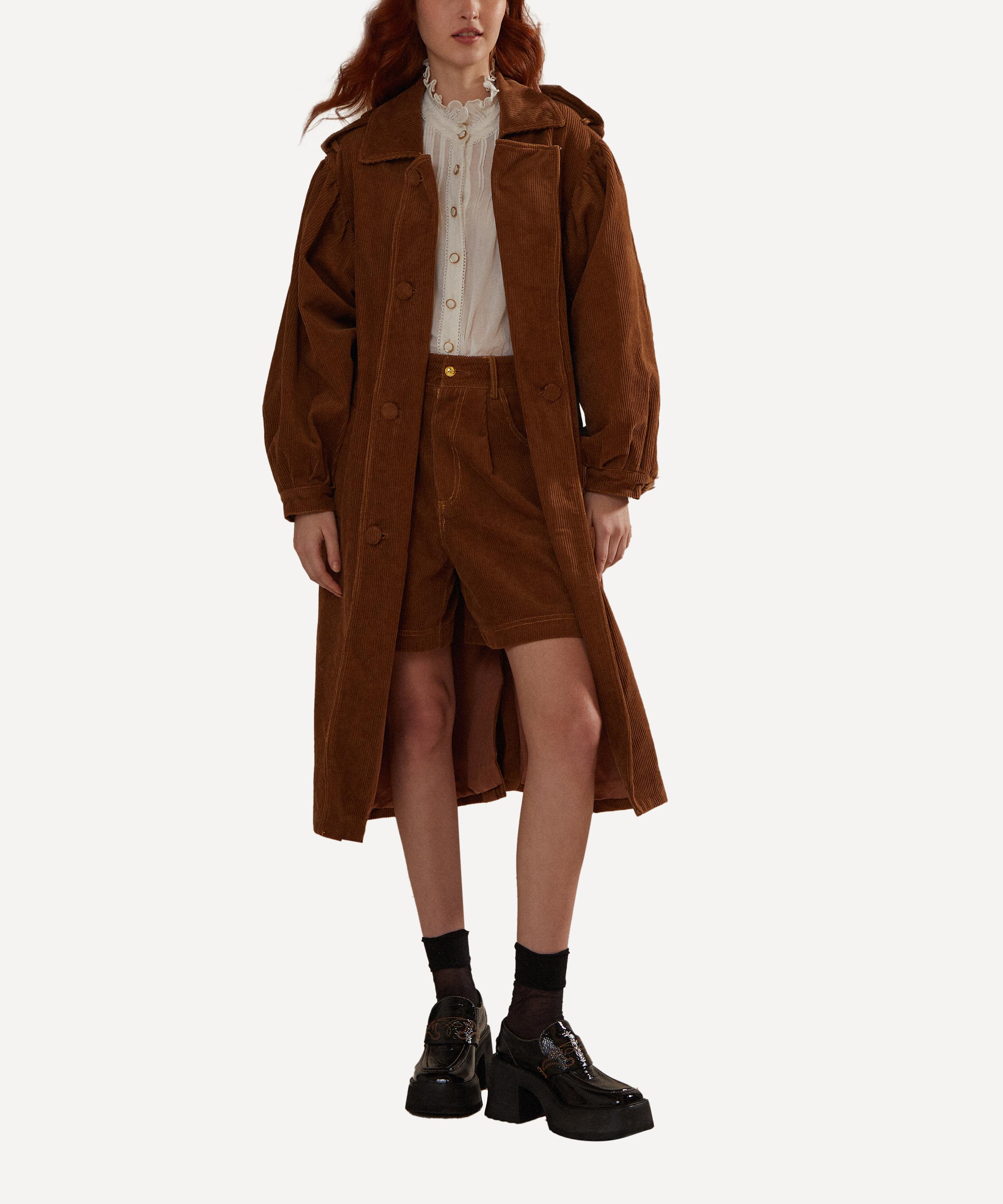 FARM Rio - Corduroy Trench Coat image number 1