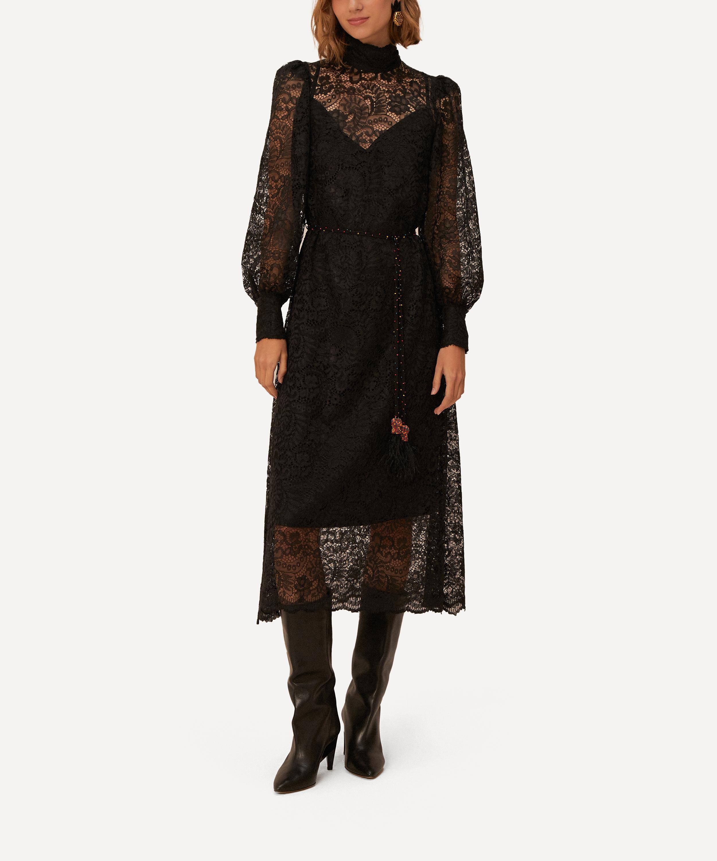 FARM Rio - Lace Midi Dress image number 0