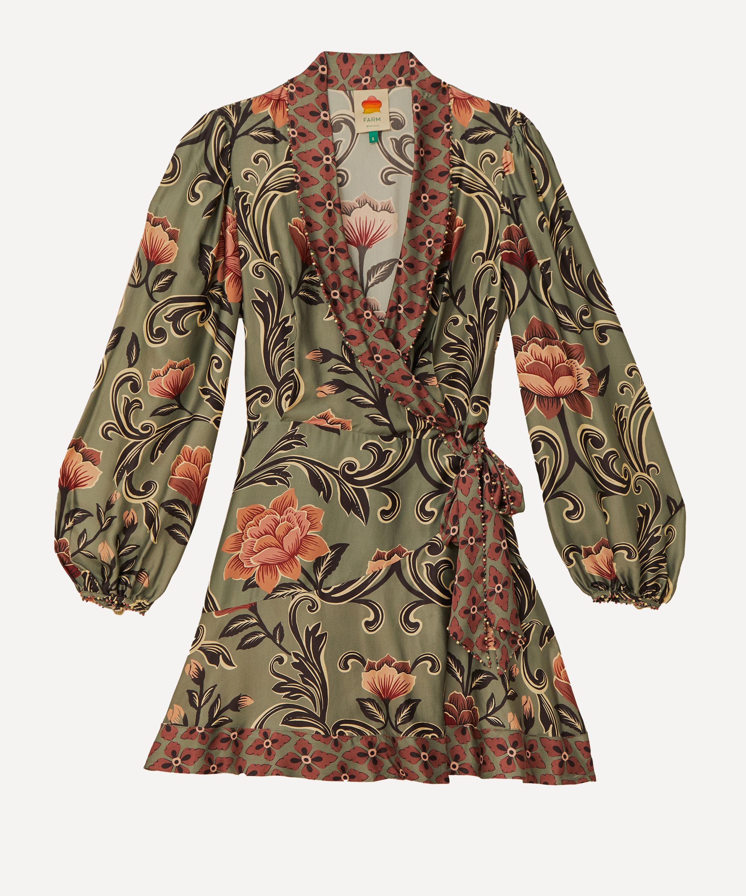 FARM Rio - Arabesque Floral Mini Dress image number 0