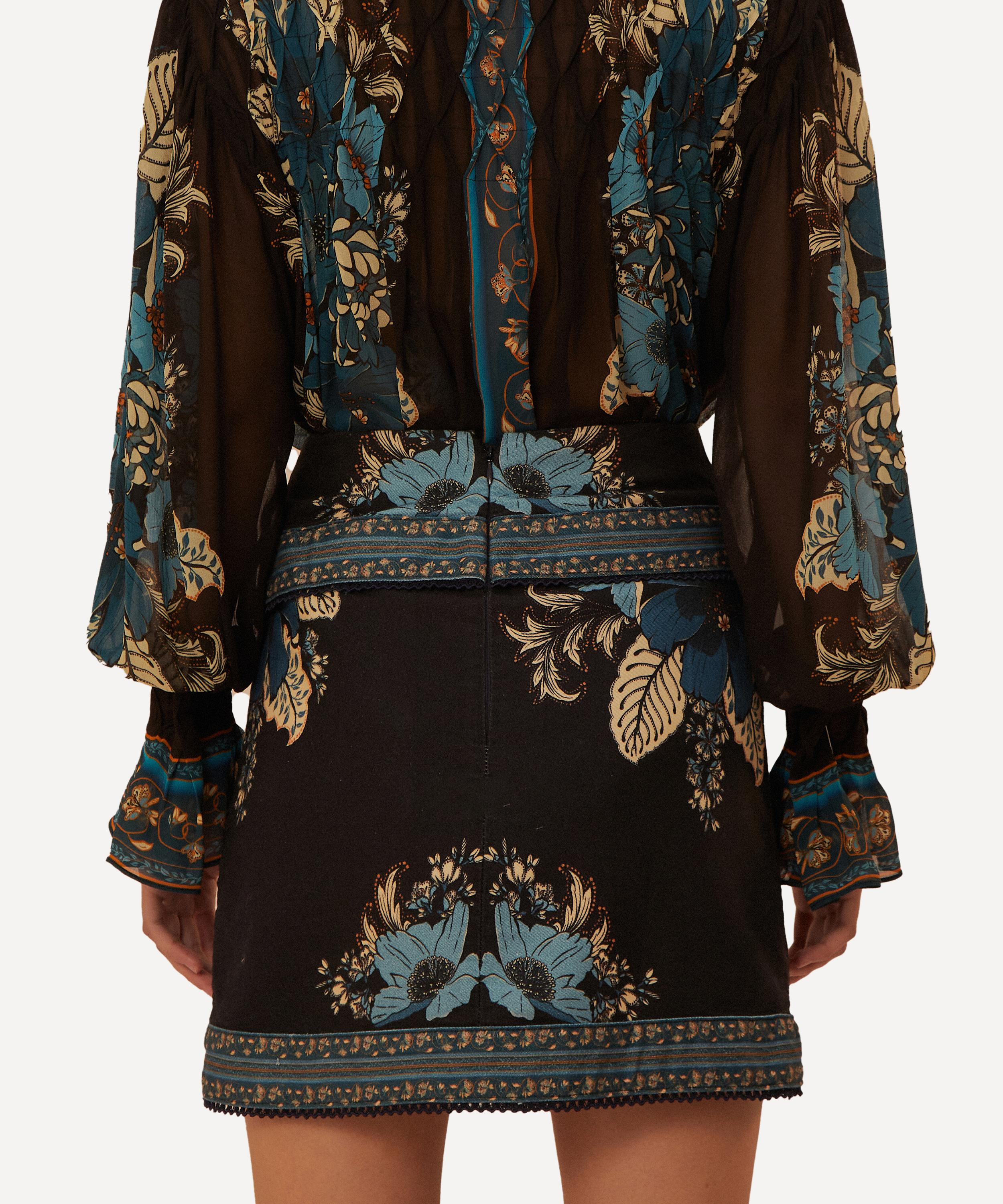 FARM Rio Blossom Tapestry Skirt | Liberty