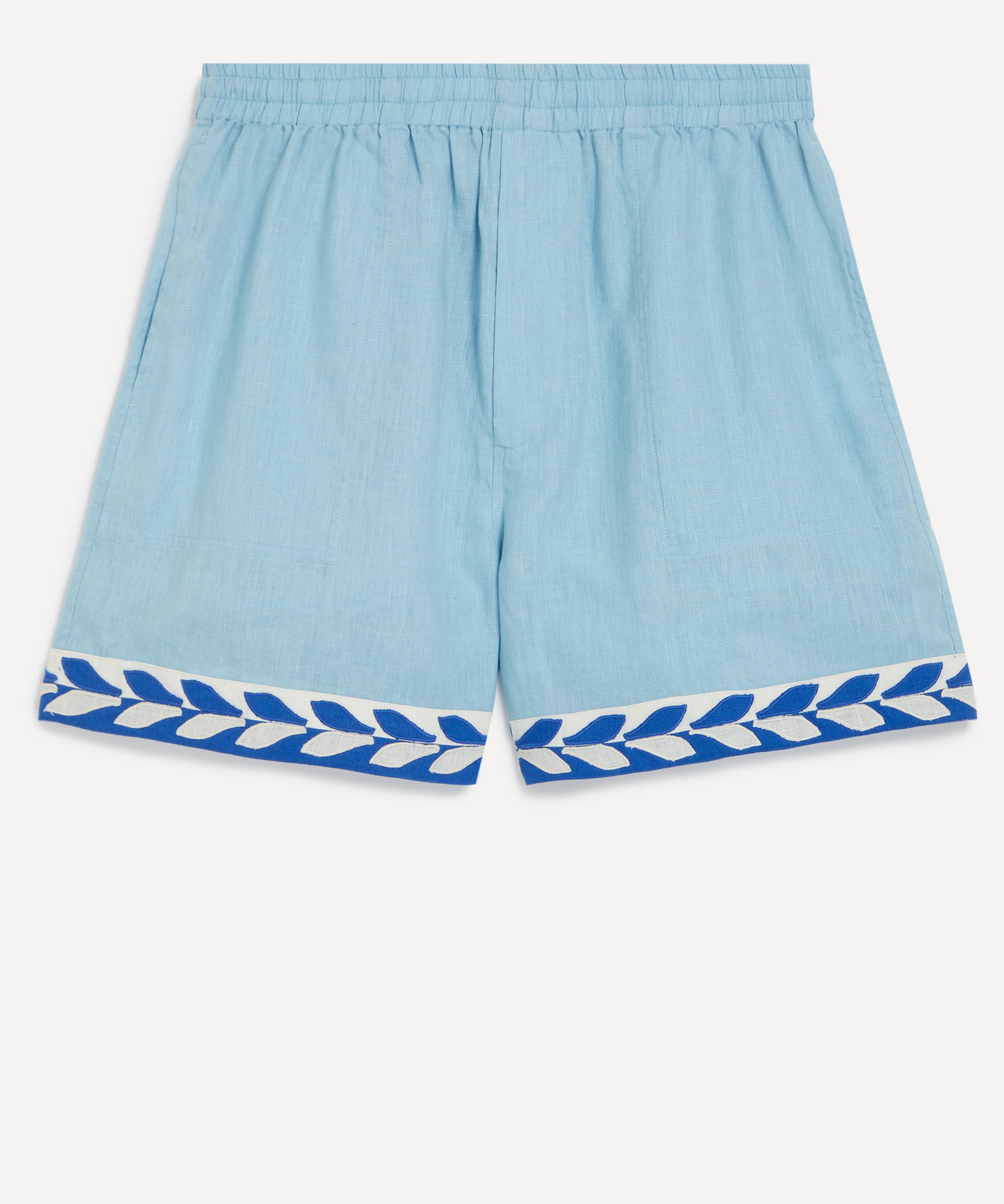 Bode - Seedling Stripe Shorts image number 0