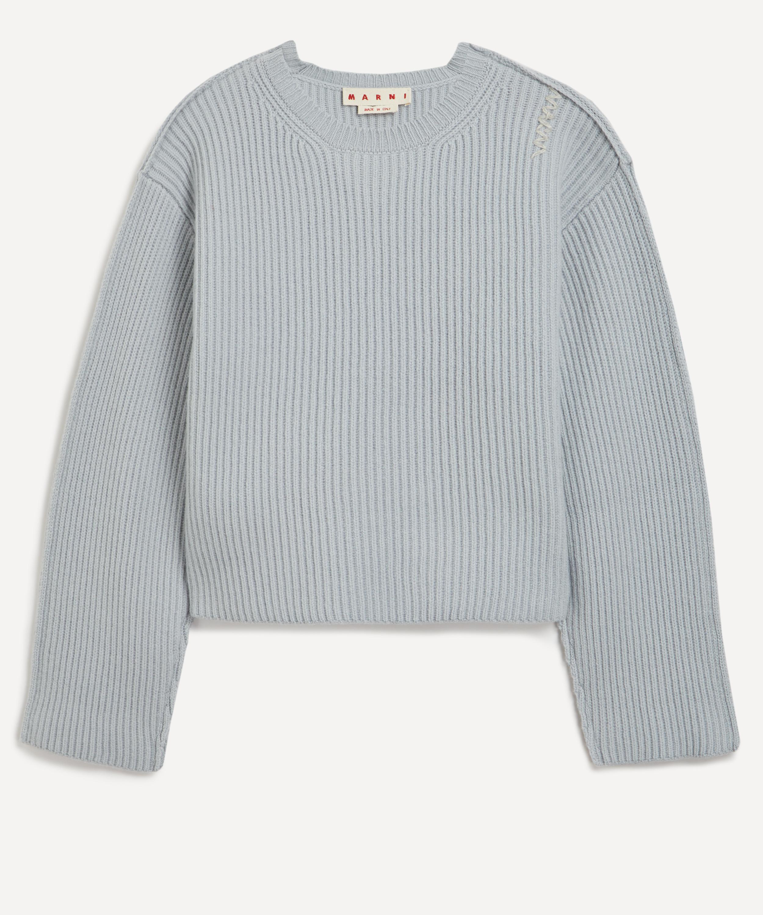 Marni - Marni Mending Knit Crew-Neck Jumper image number 0