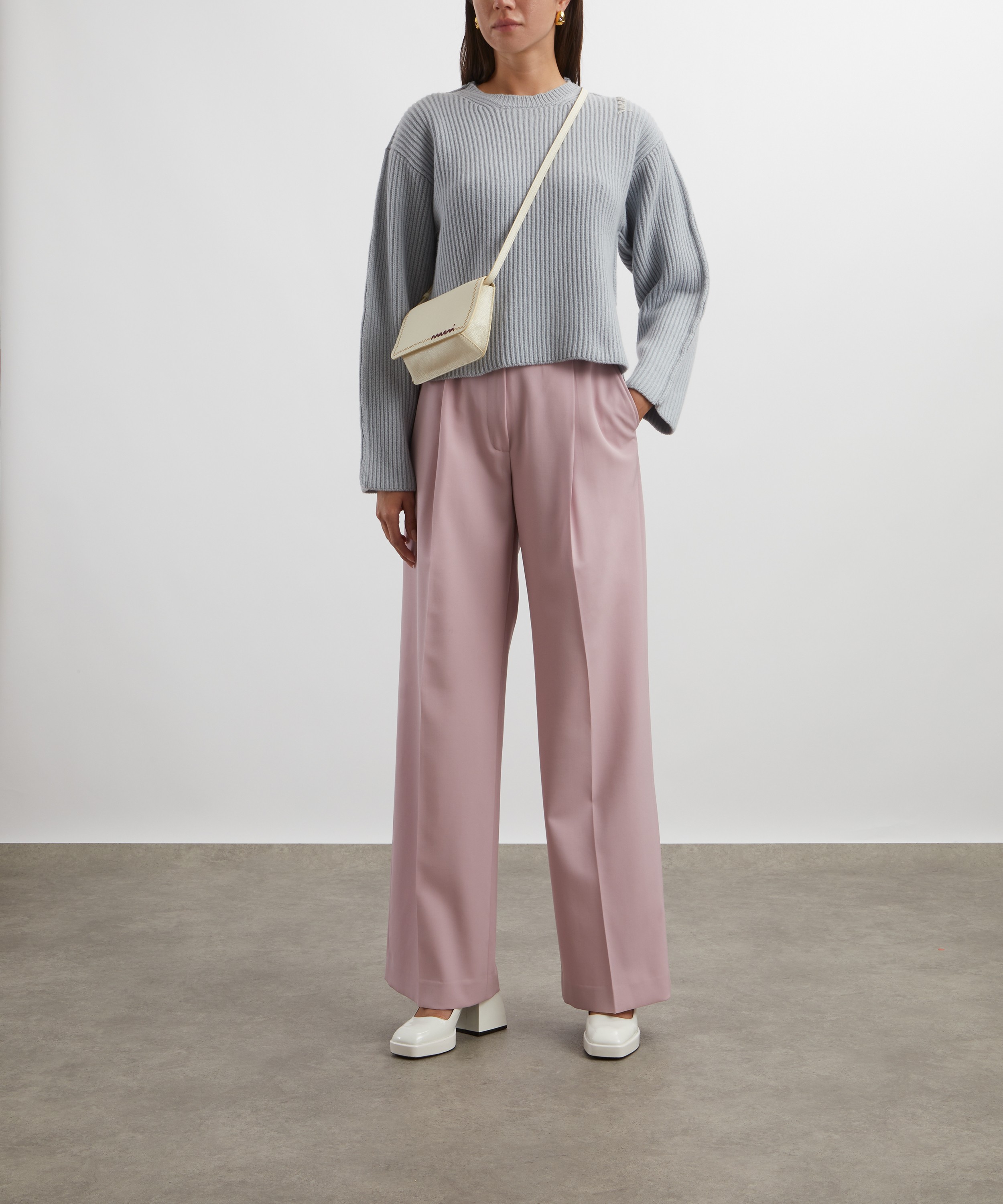 Marni - Marni Mending Knit Crew-Neck Jumper image number 1