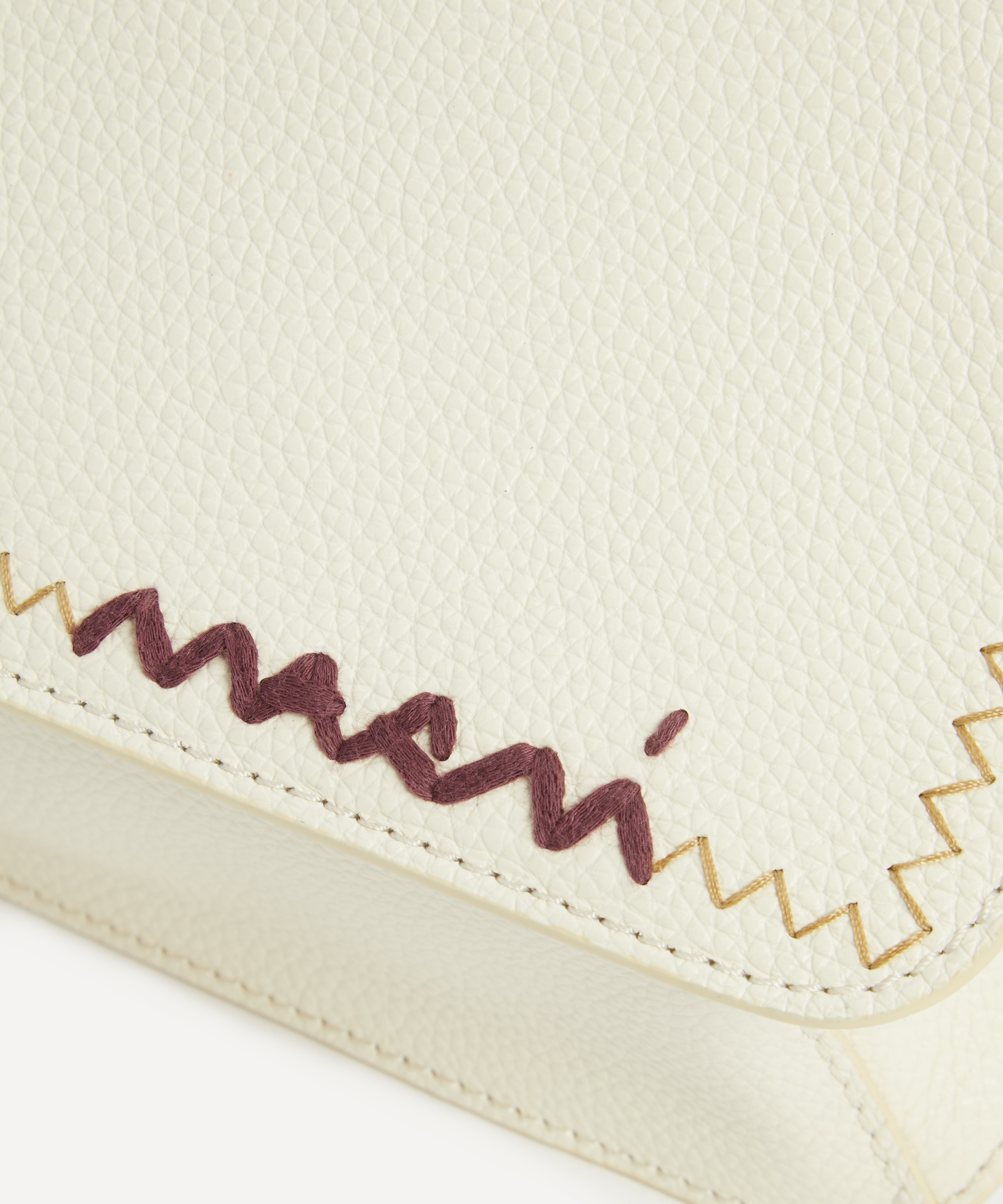 Marni - Logo-Embroidered Mini Cross-Body Bag image number 4