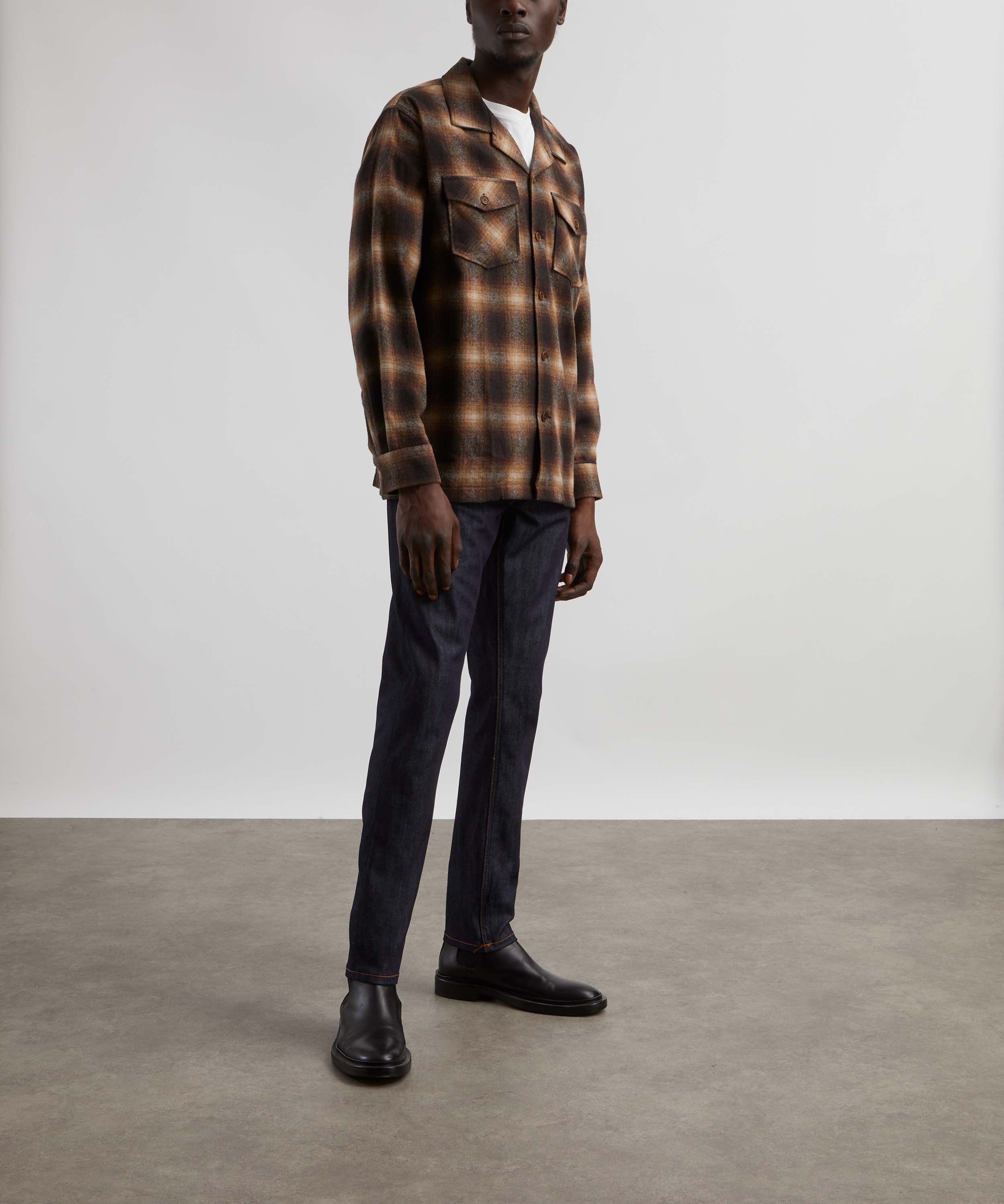 Nudie Jeans - Vincent Shadow Checked Shirt image number 1