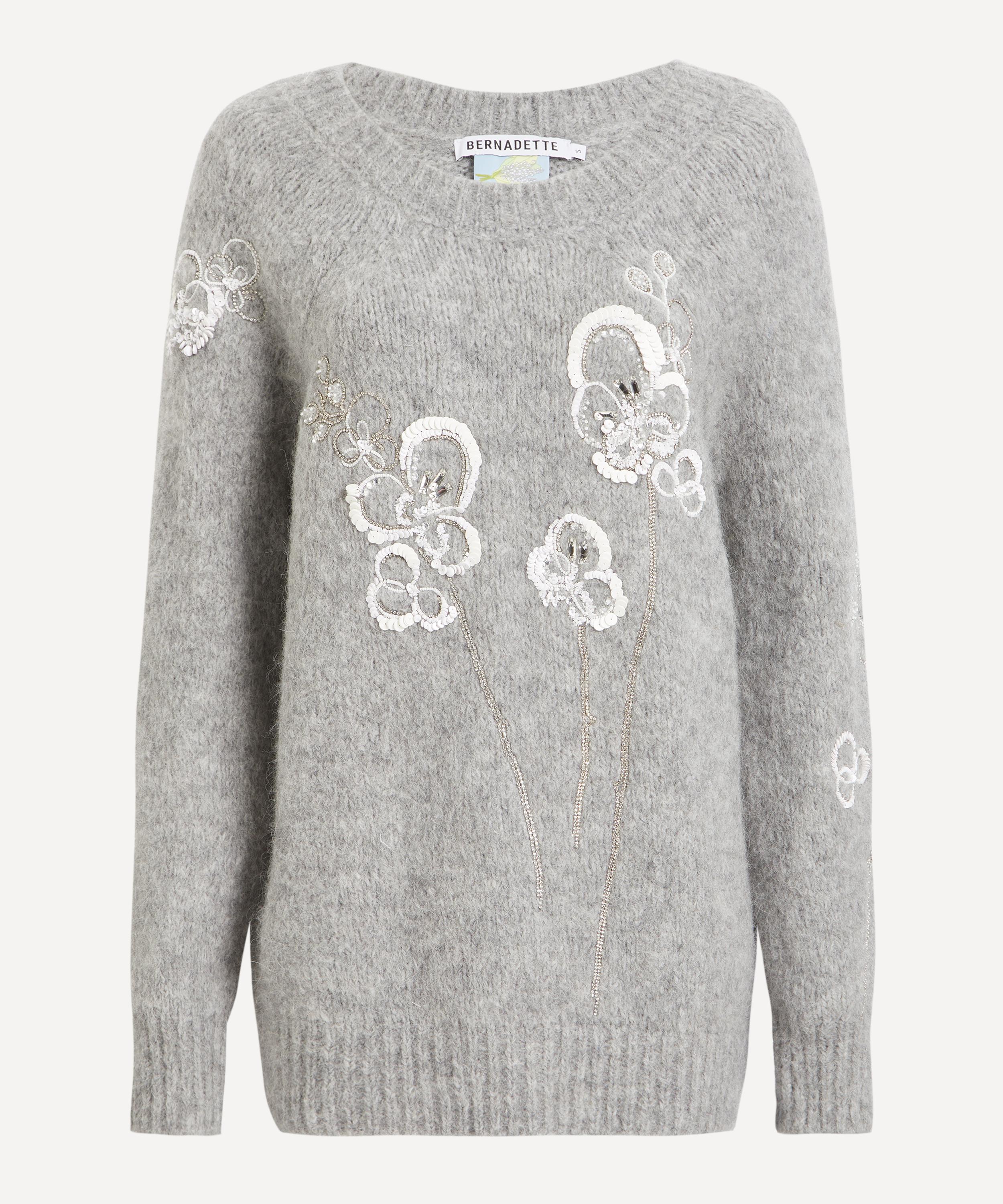 Bernadette - Orchidea Embroidered Jumper