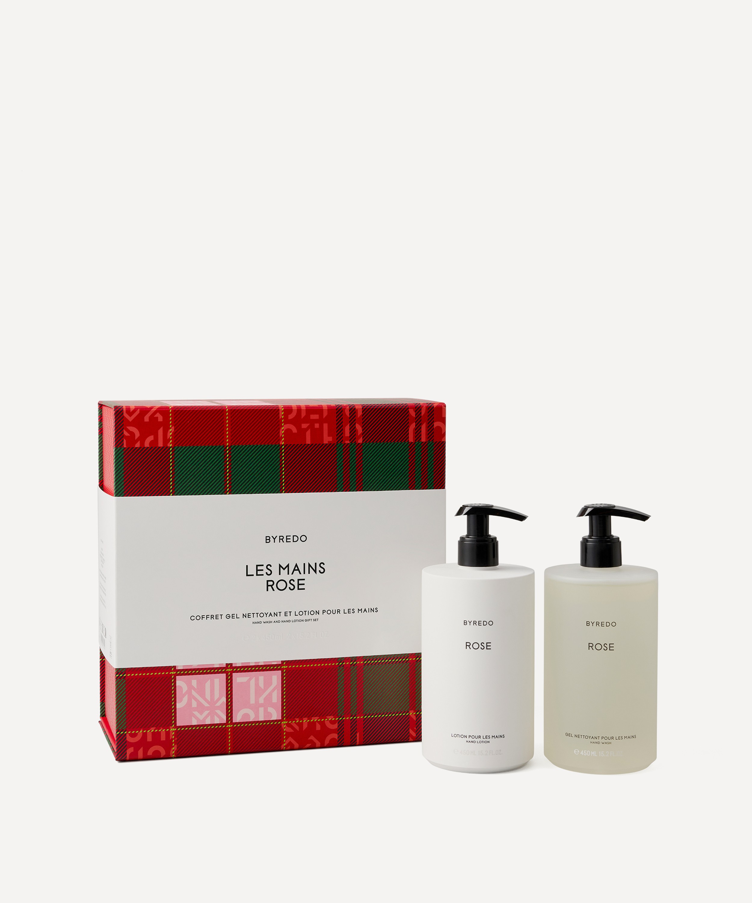 Byredo - Les Mains Rose Hand Wash and Hand Lotion Gift Set image number 0