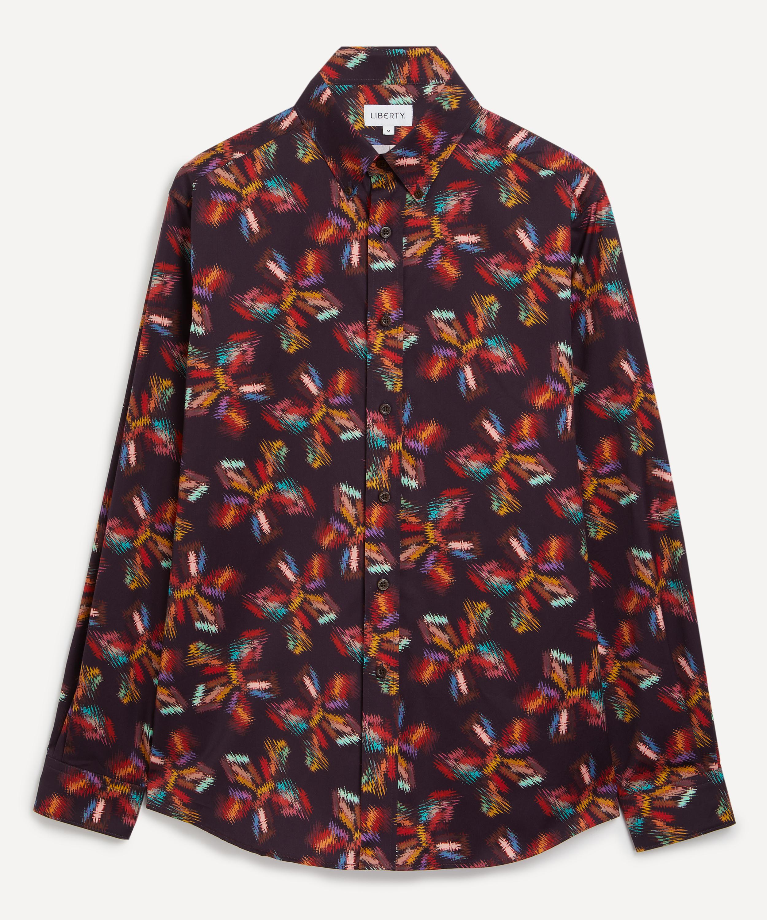 Liberty - Button-Down Regular Fit Shirt in Techno Beat image number 0