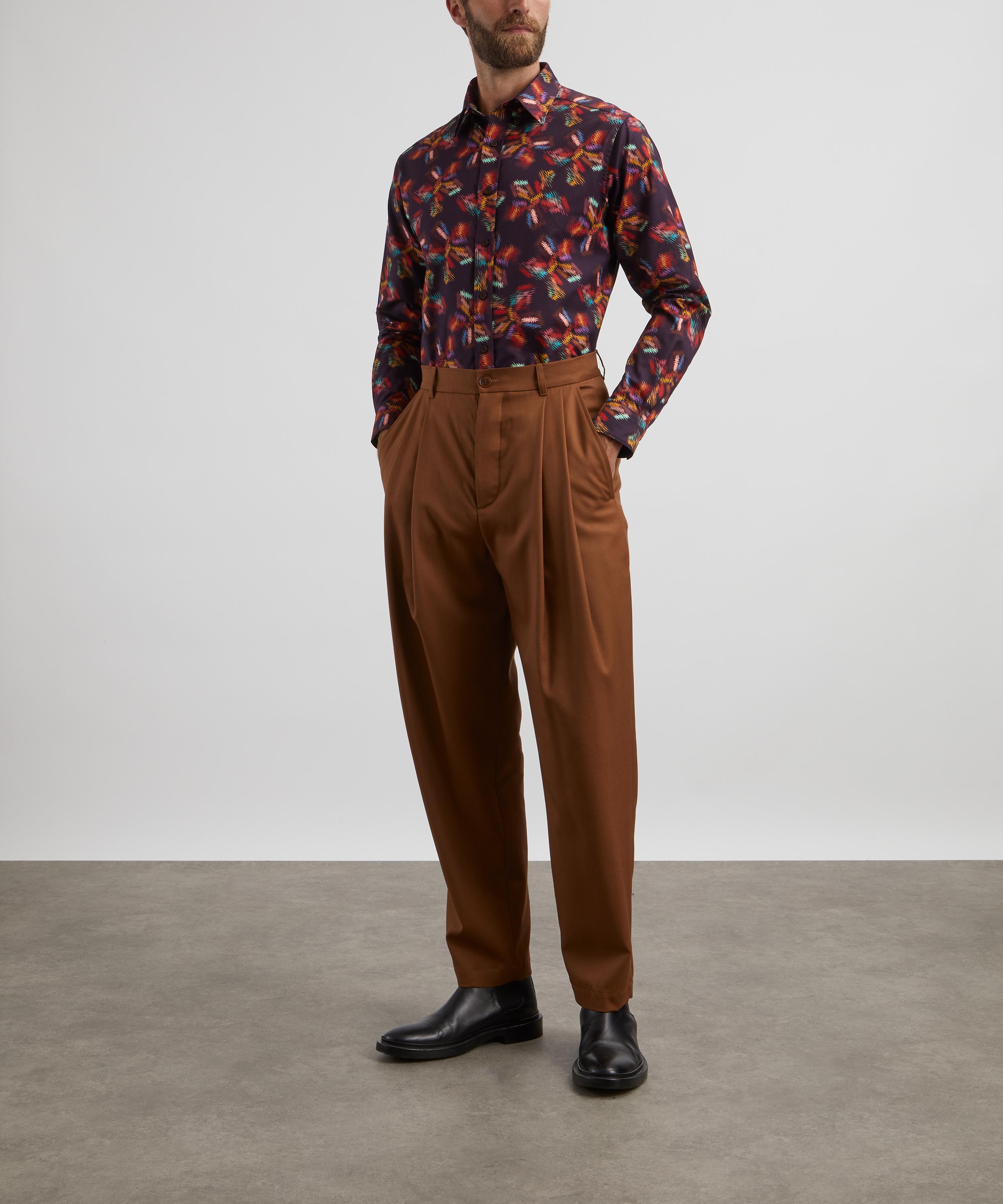 Liberty - Button-Down Regular Fit Shirt in Techno Beat image number 1