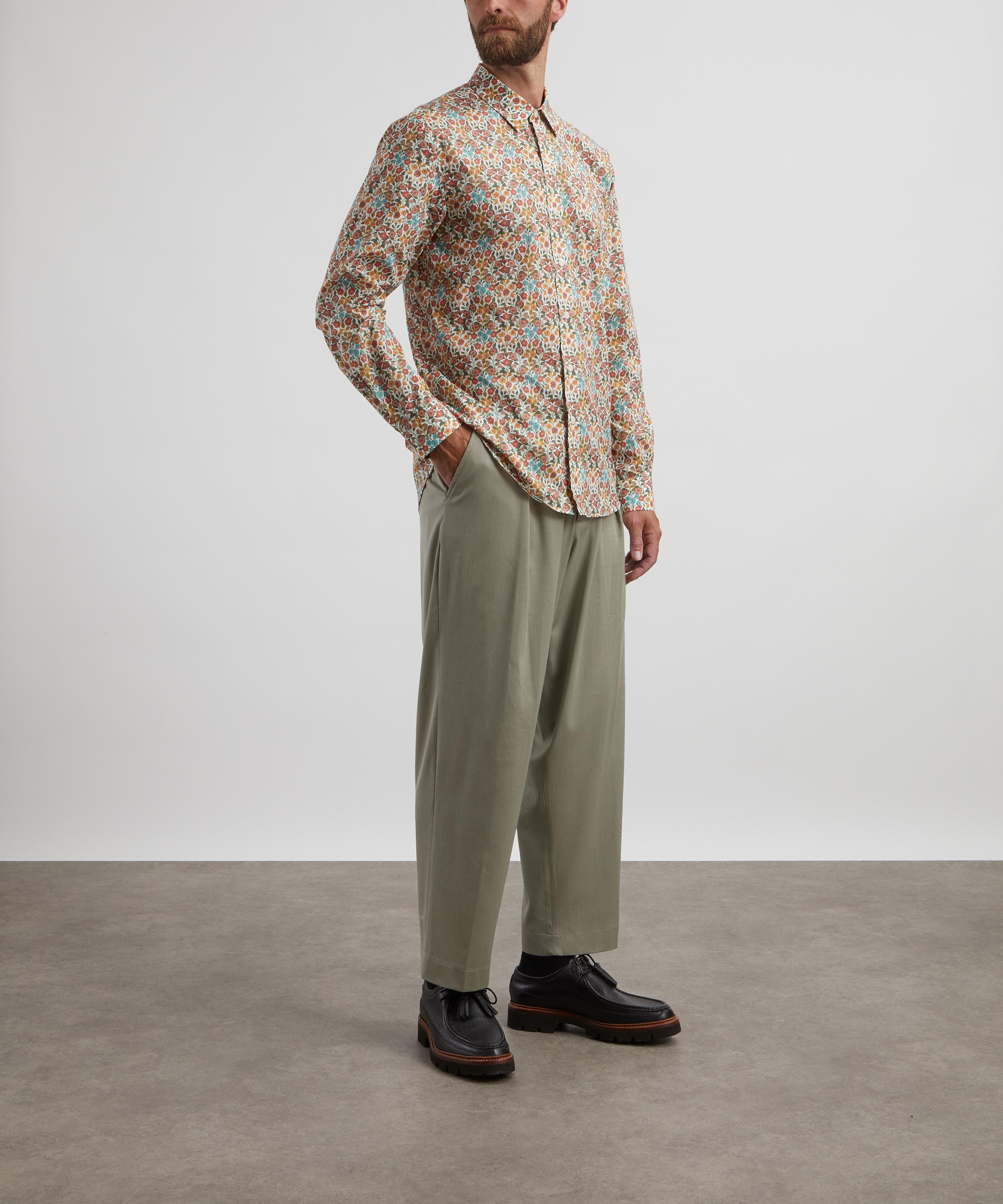 Liberty - Lasenby Classic Casual Tana Lawn™ Cotton Shirt in Viger’s Sketch image number 1