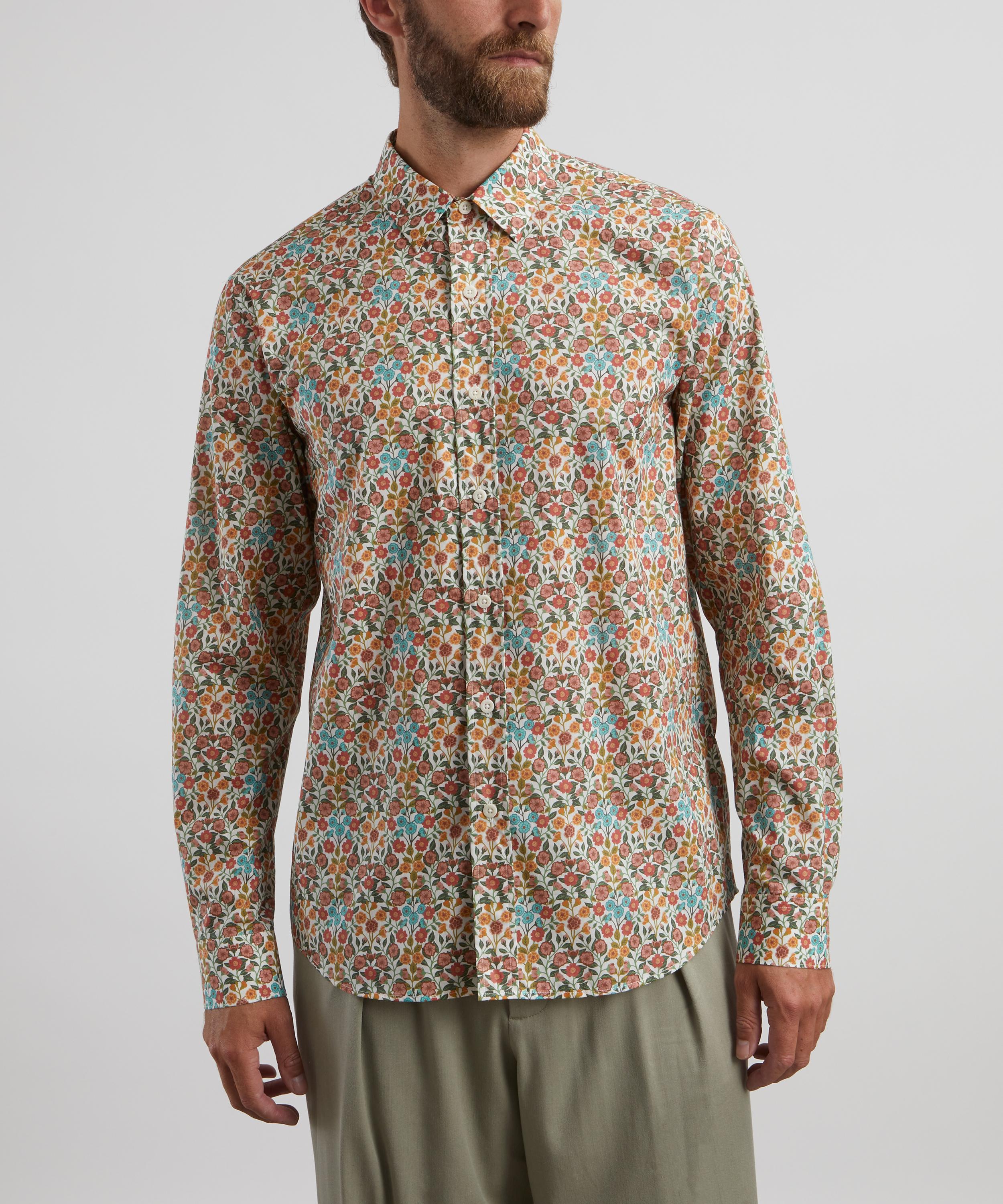 Liberty - Lasenby Classic Casual Tana Lawn™ Cotton Shirt in Viger’s Sketch image number 2