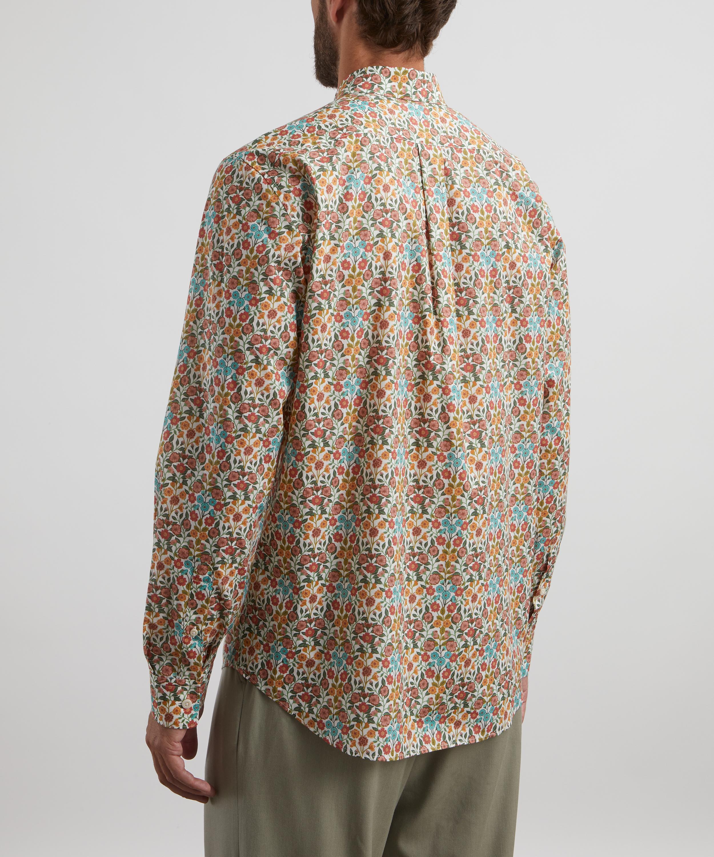 Liberty - Lasenby Classic Casual Tana Lawn™ Cotton Shirt in Viger’s Sketch image number 3