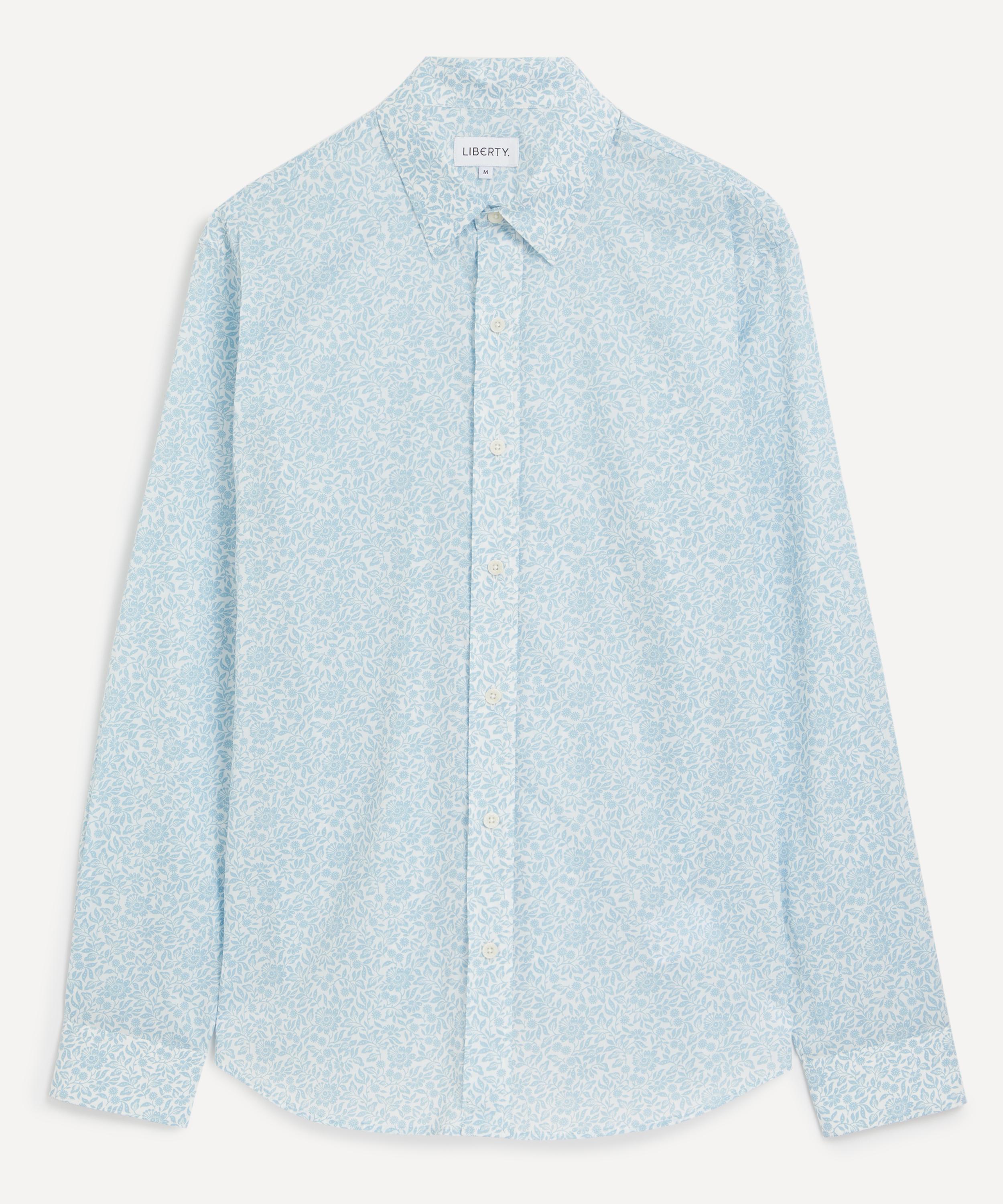 Liberty - Alex Stowe Cotton Twill Shirt in Mary Crane image number 0