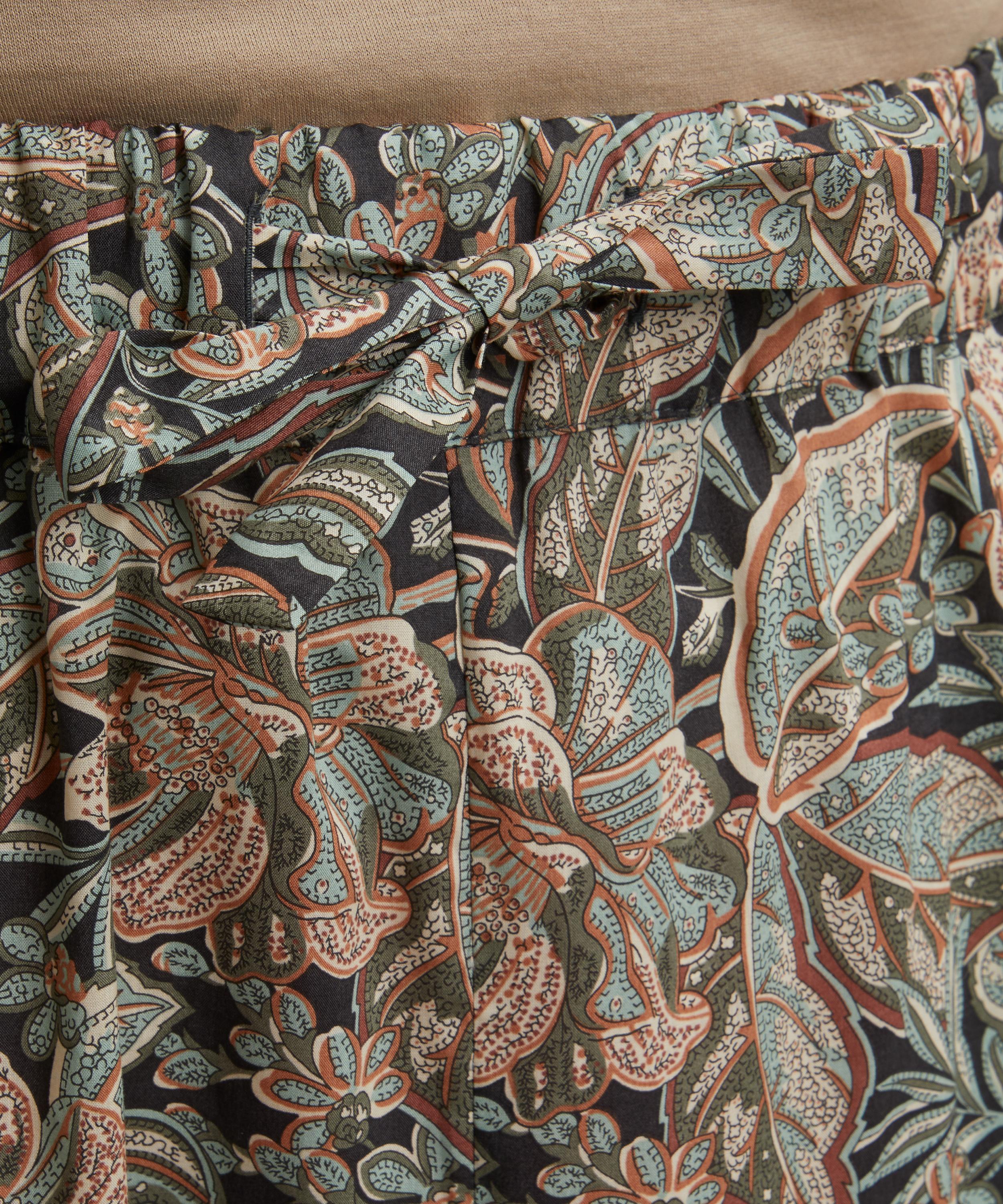 Liberty - Hawaiian Paisley Tana Lawn™ Cotton Pyjama Bottoms image number 4