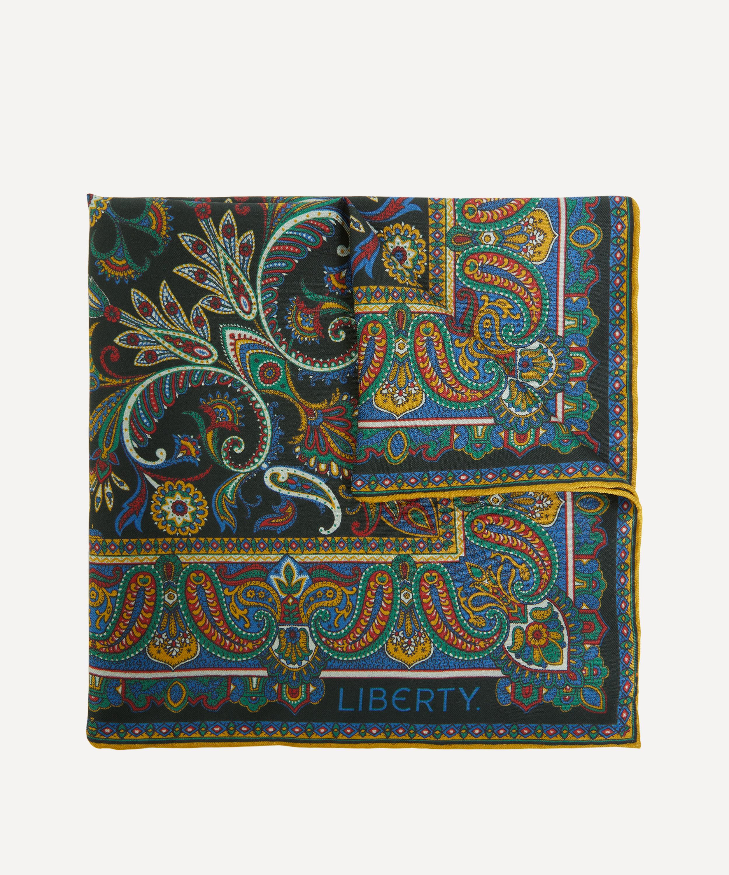 Liberty - Paisley Silk Pocket Square
