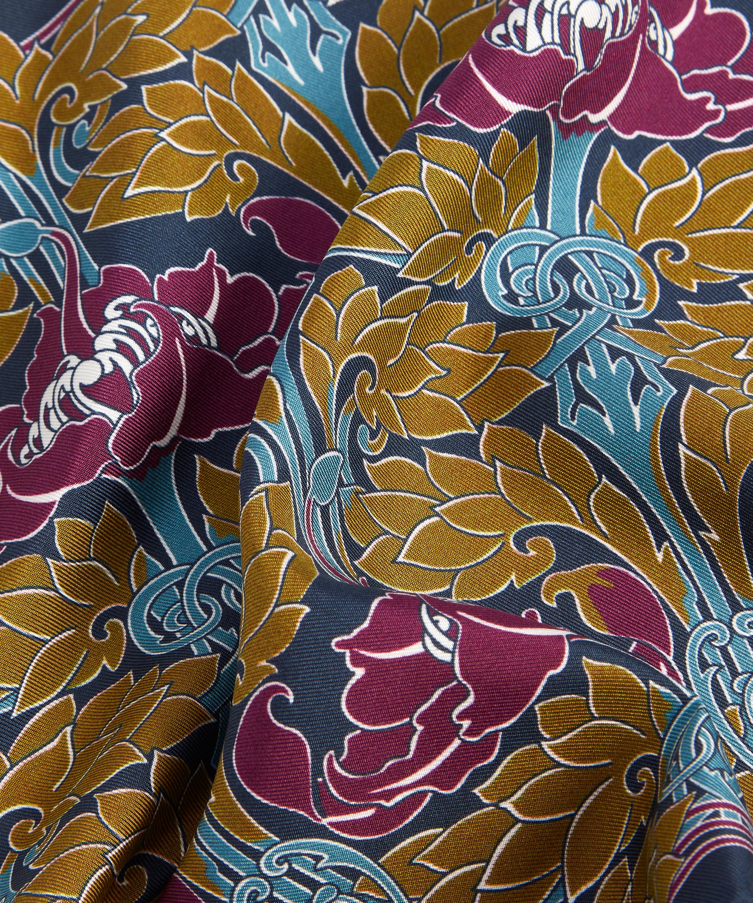 Liberty - Peweter Poppy Pocket Square image number 3