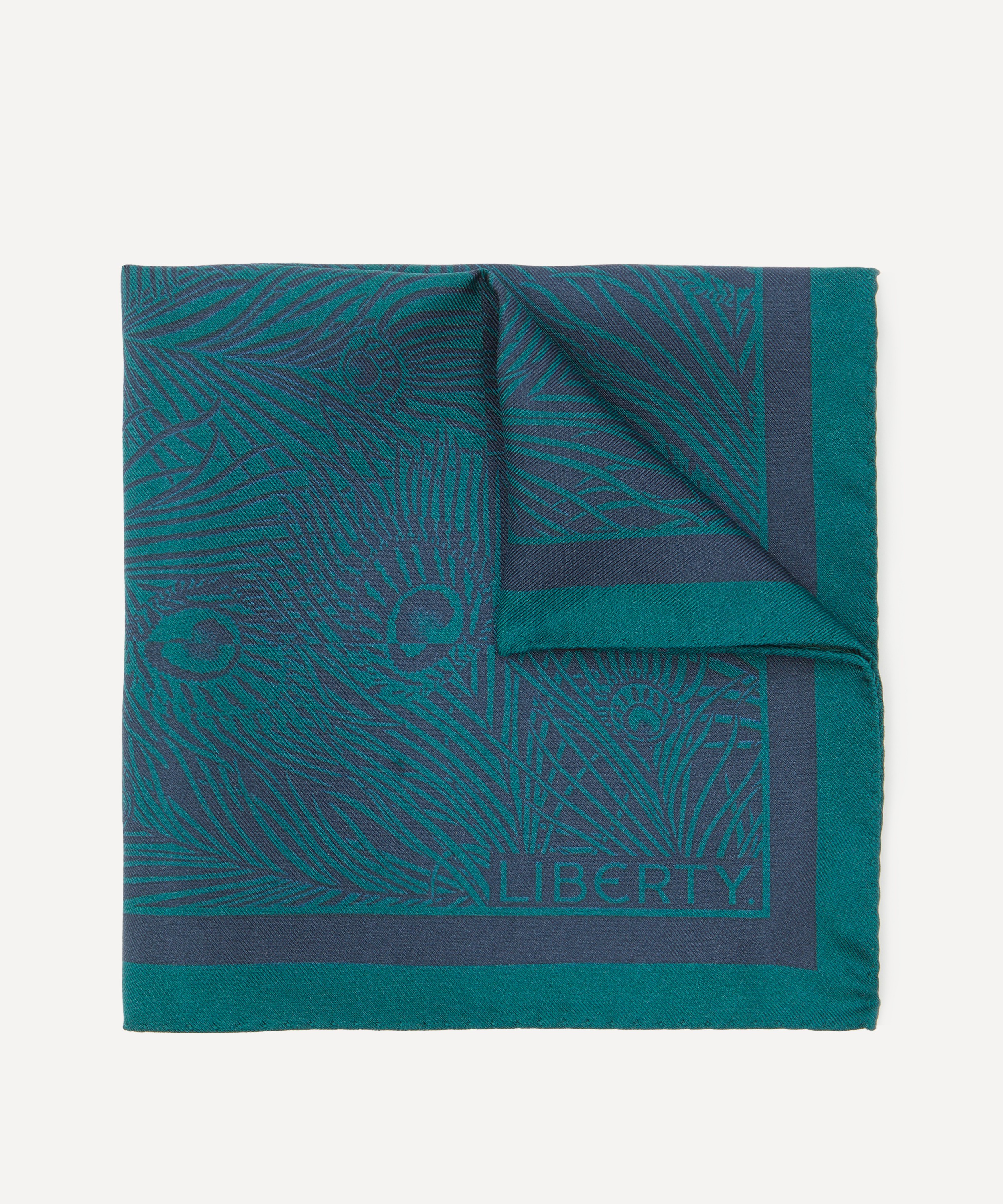 Liberty - Hera Plume Pocket Square image number 0