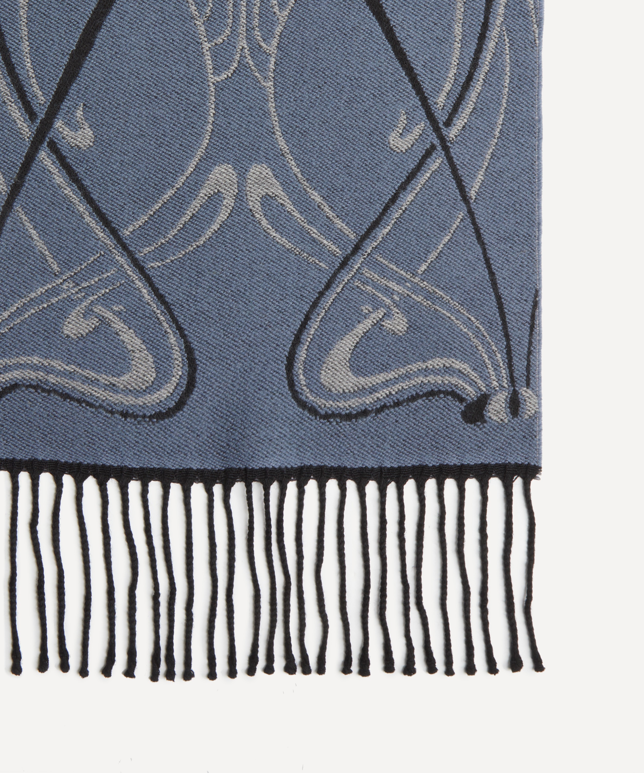 Liberty - Giant Ianthe Jacquard Wool Scarf image number 2