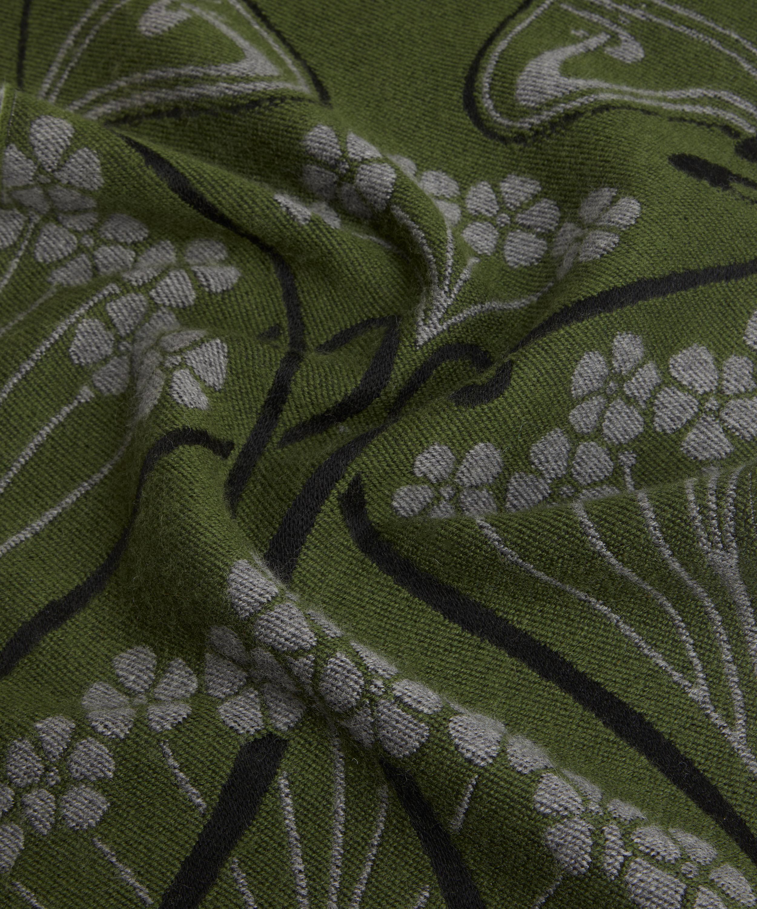 Liberty - Giant Ianthe Jacquard Wool Scarf image number 3