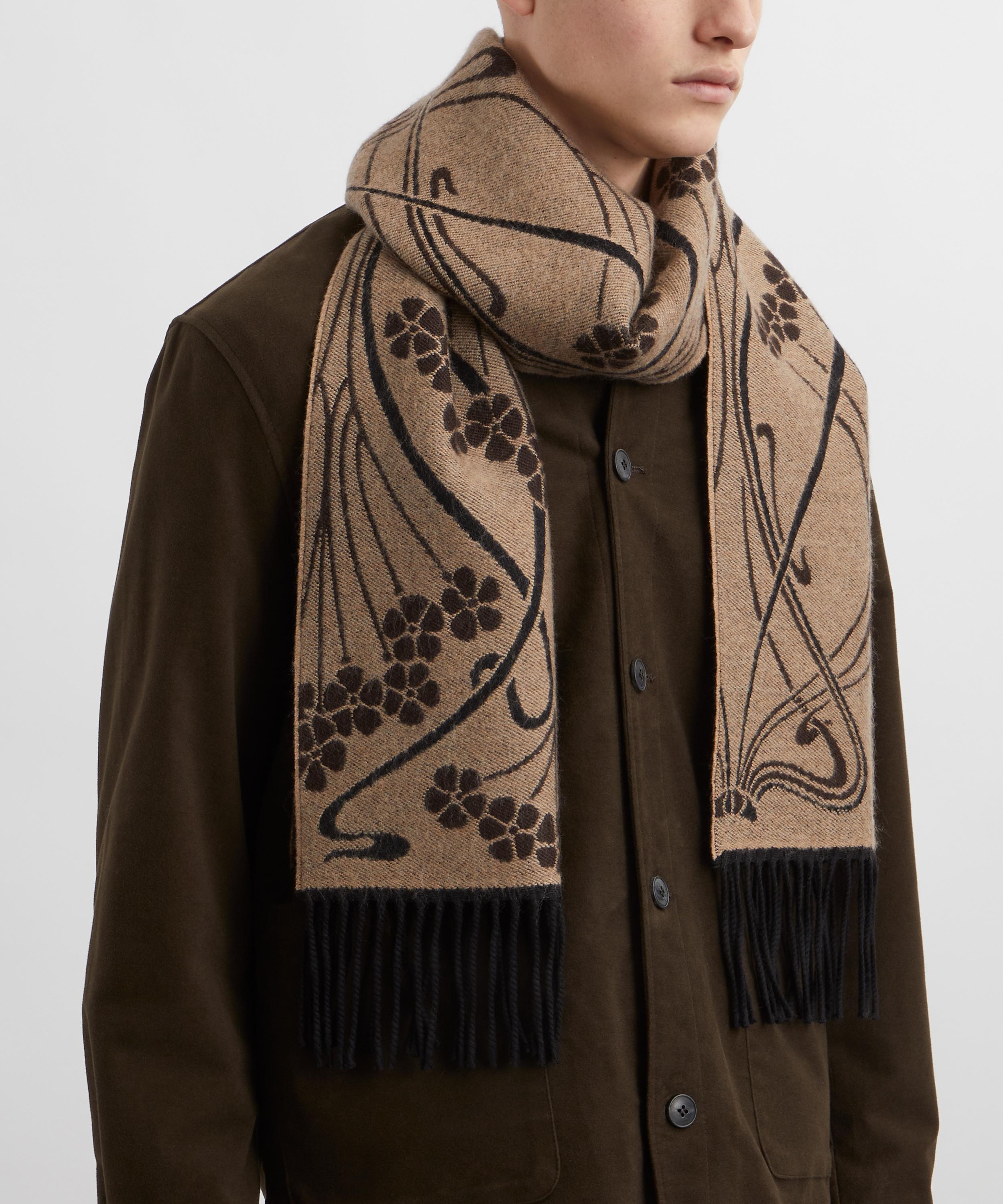 Liberty - Giant Ianthe Jacquard Wool Scarf image number 1