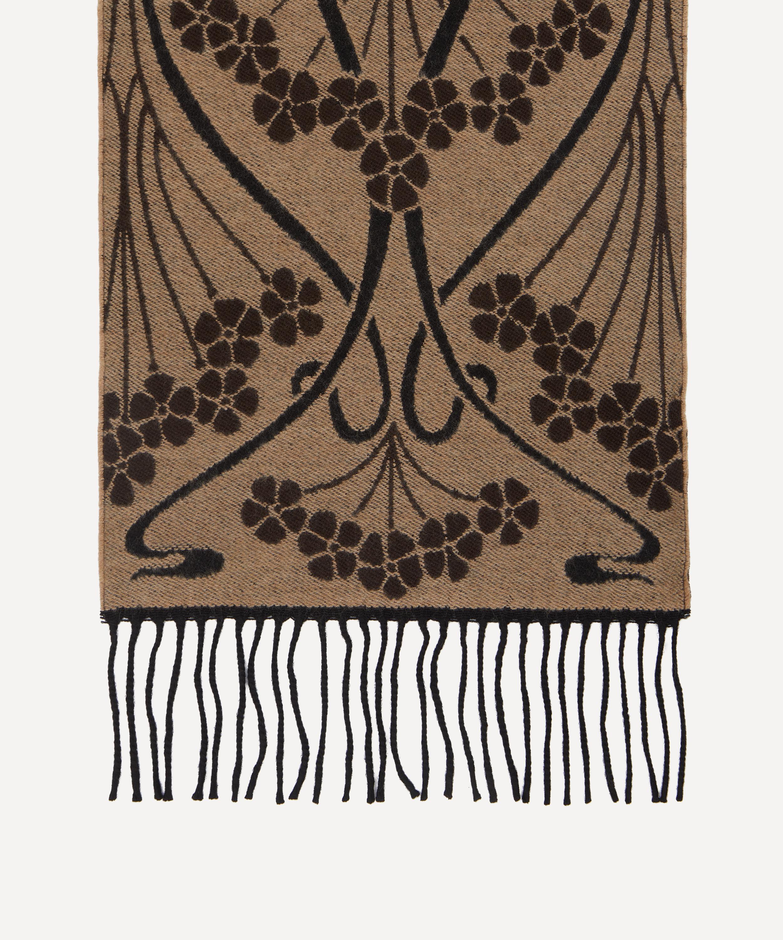 Liberty - Giant Ianthe Jacquard Wool Scarf image number 3